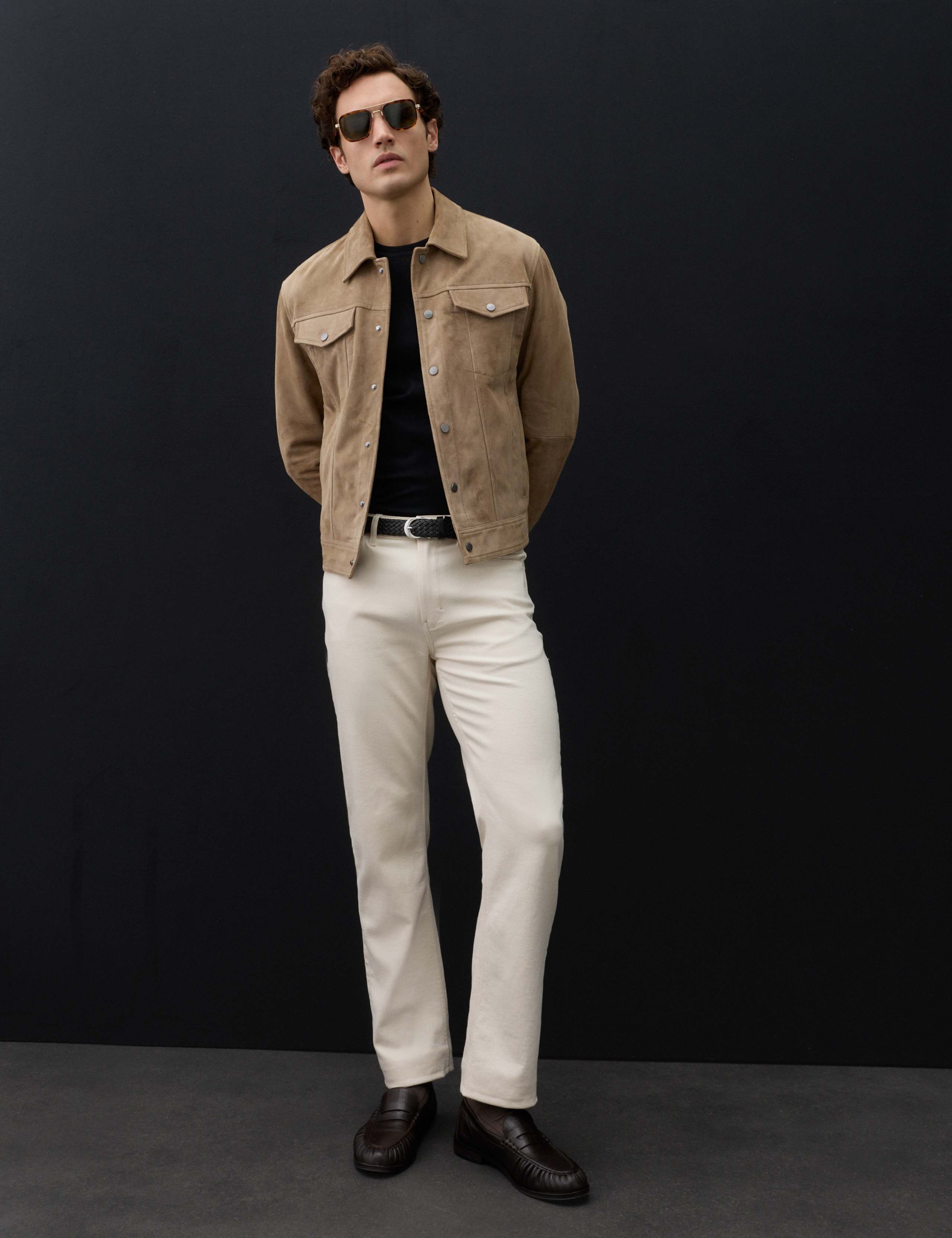 Suede Trucker Jacket 5 of 8