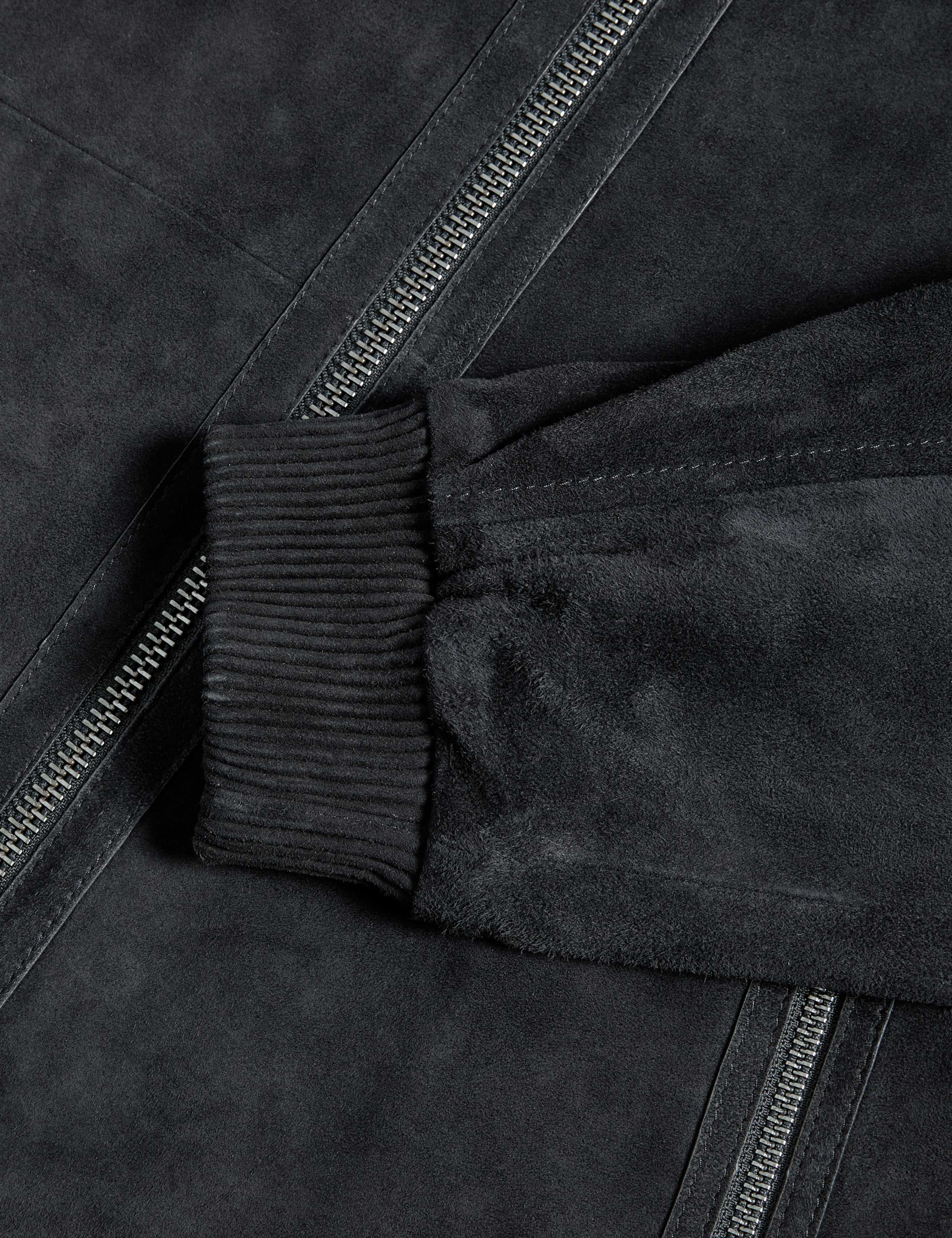Suede Bomber Jacket 8 of 8
