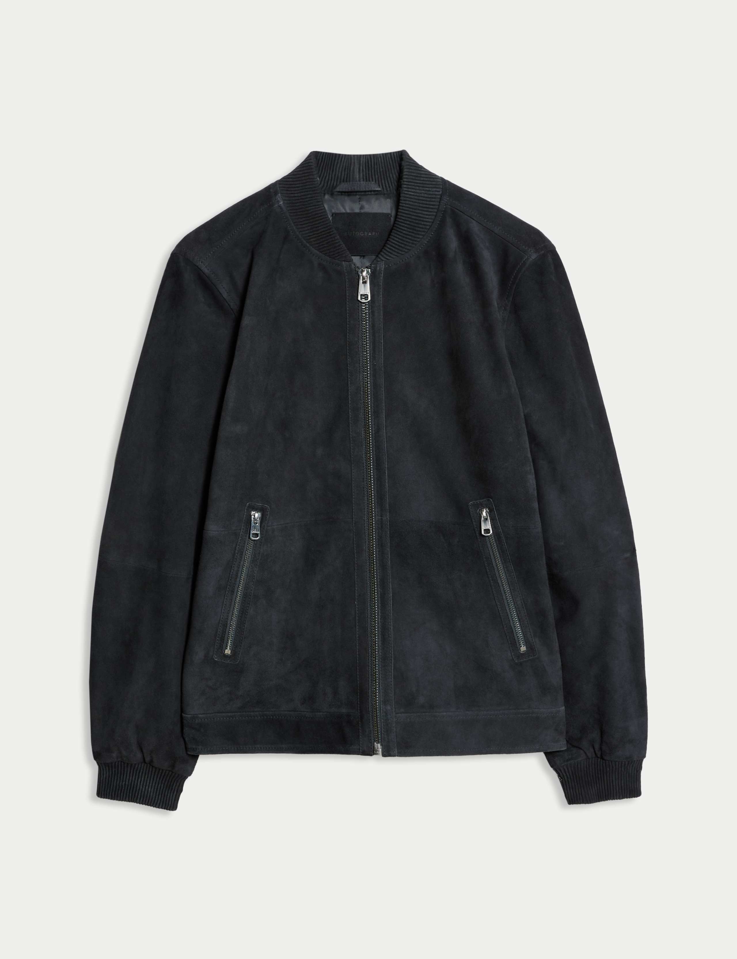 Suede Bomber Jacket 2 of 8