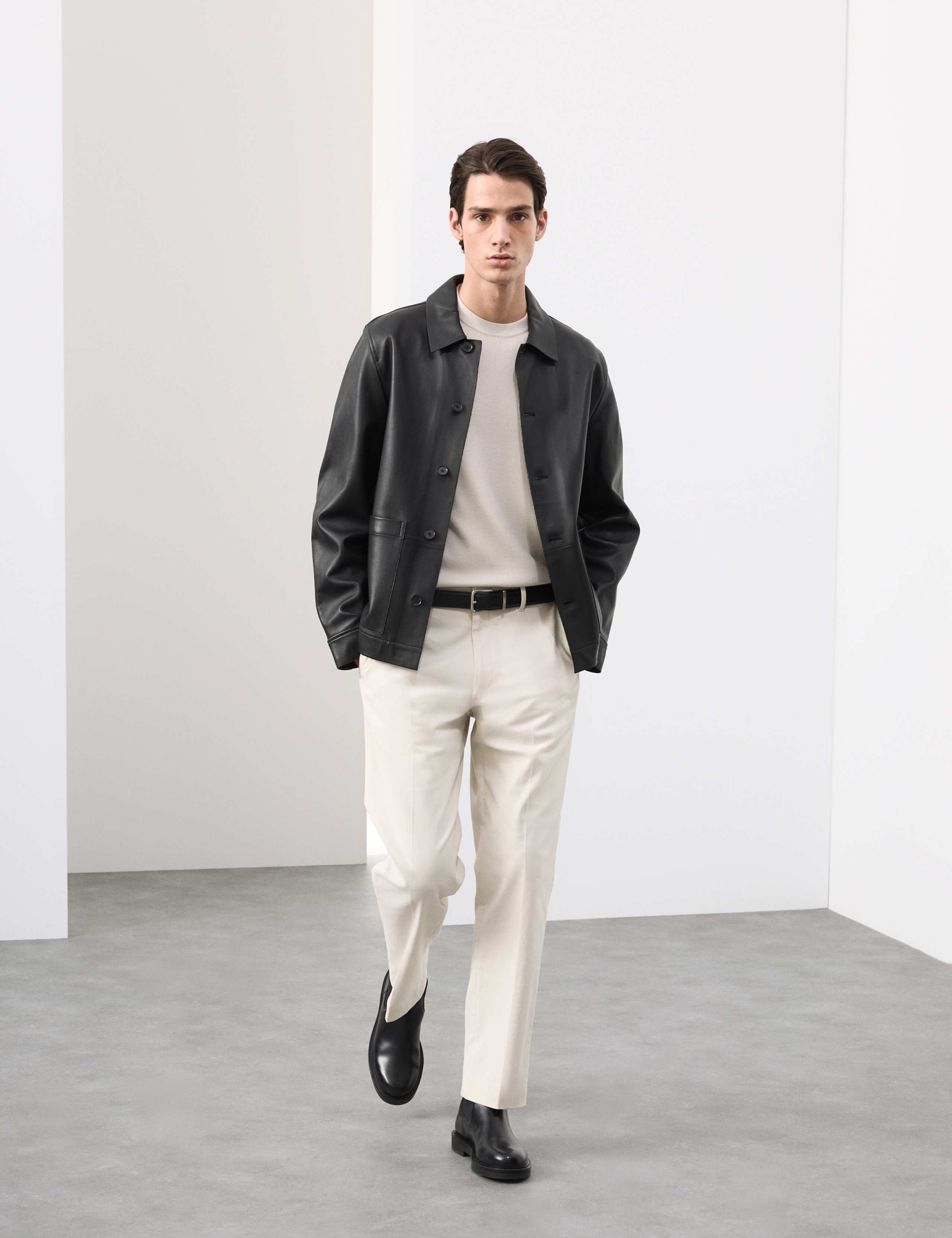 Leather Chore Jacket 3 of 7