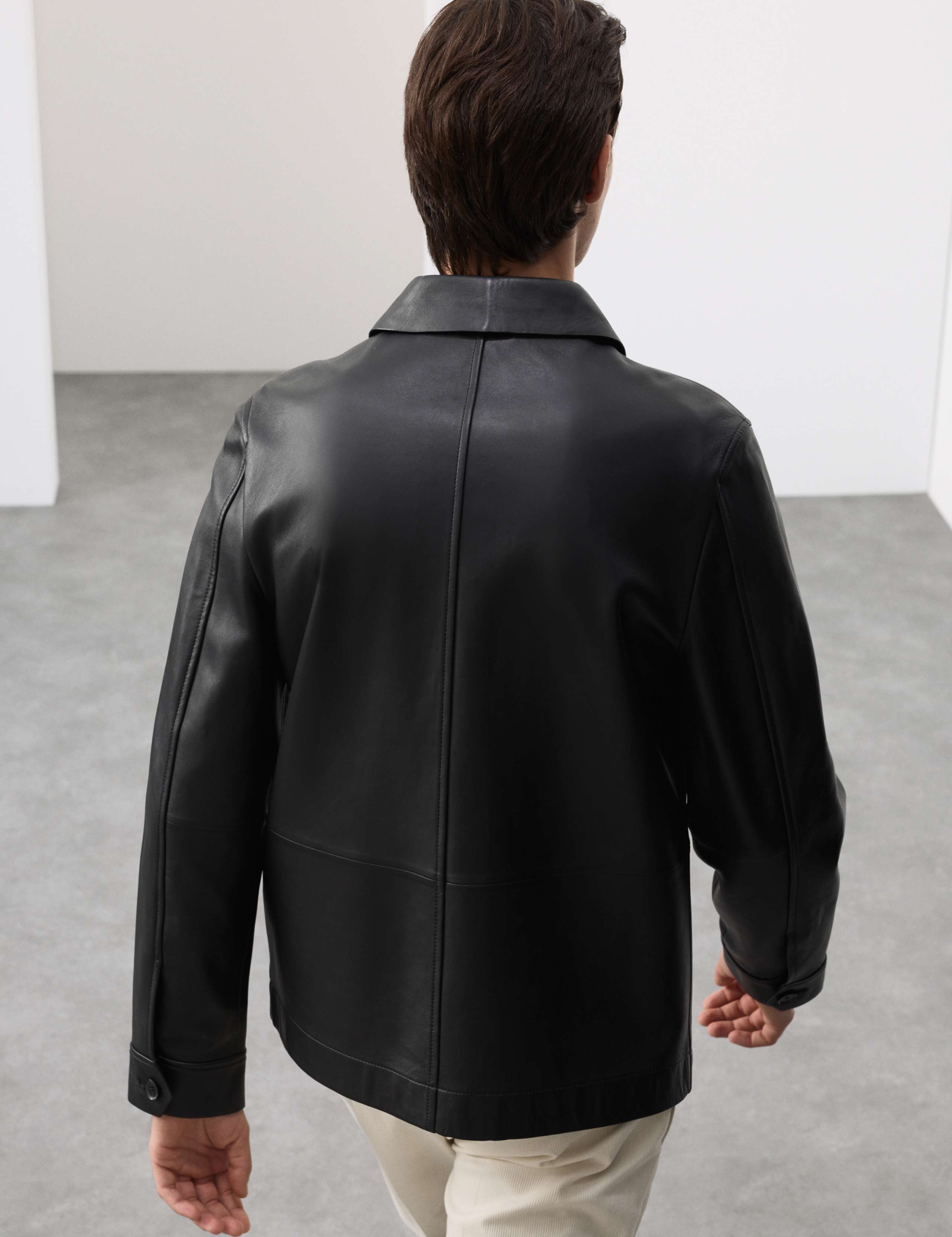 Leather Chore Jacket 5 of 7