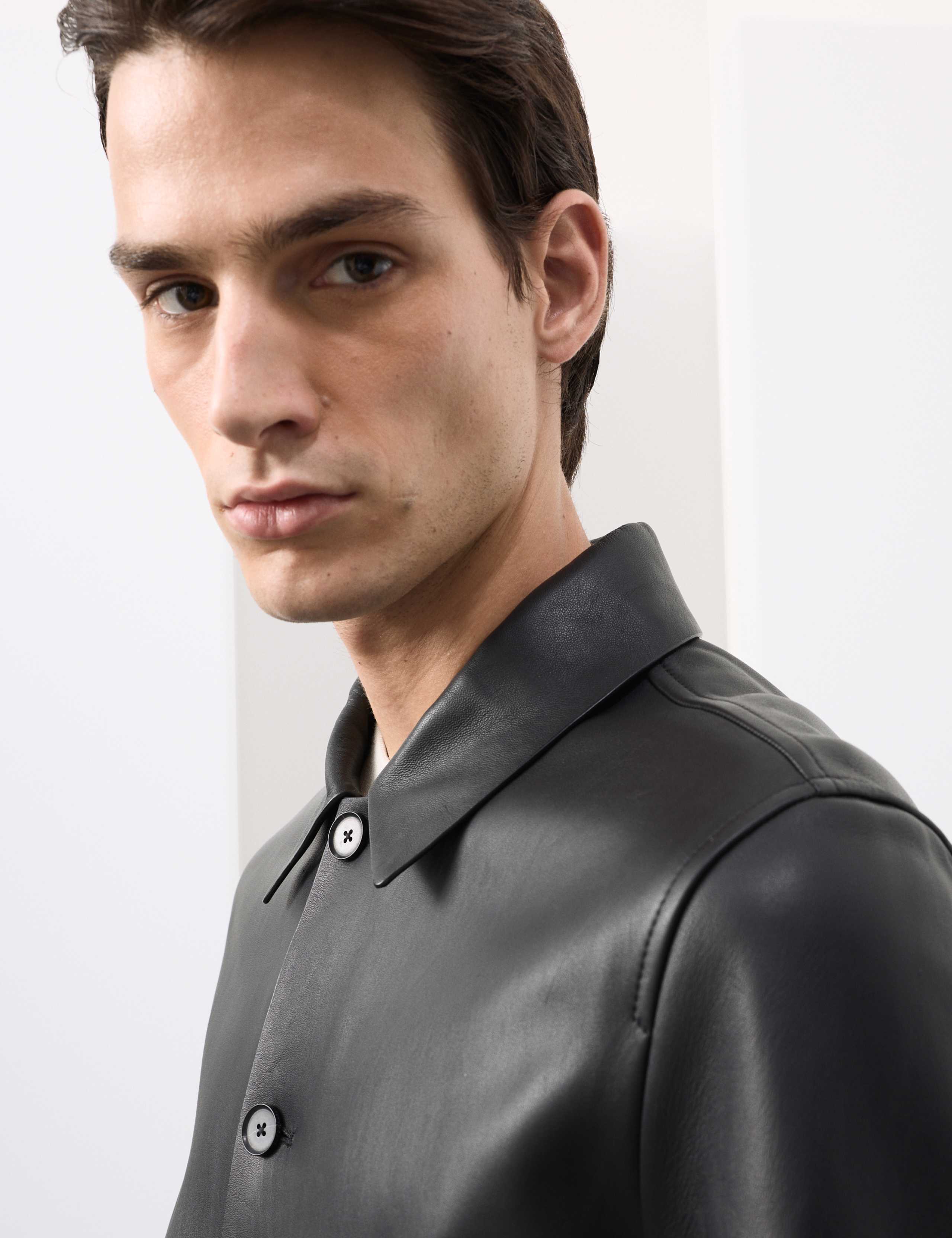Leather Chore Jacket 6 of 7