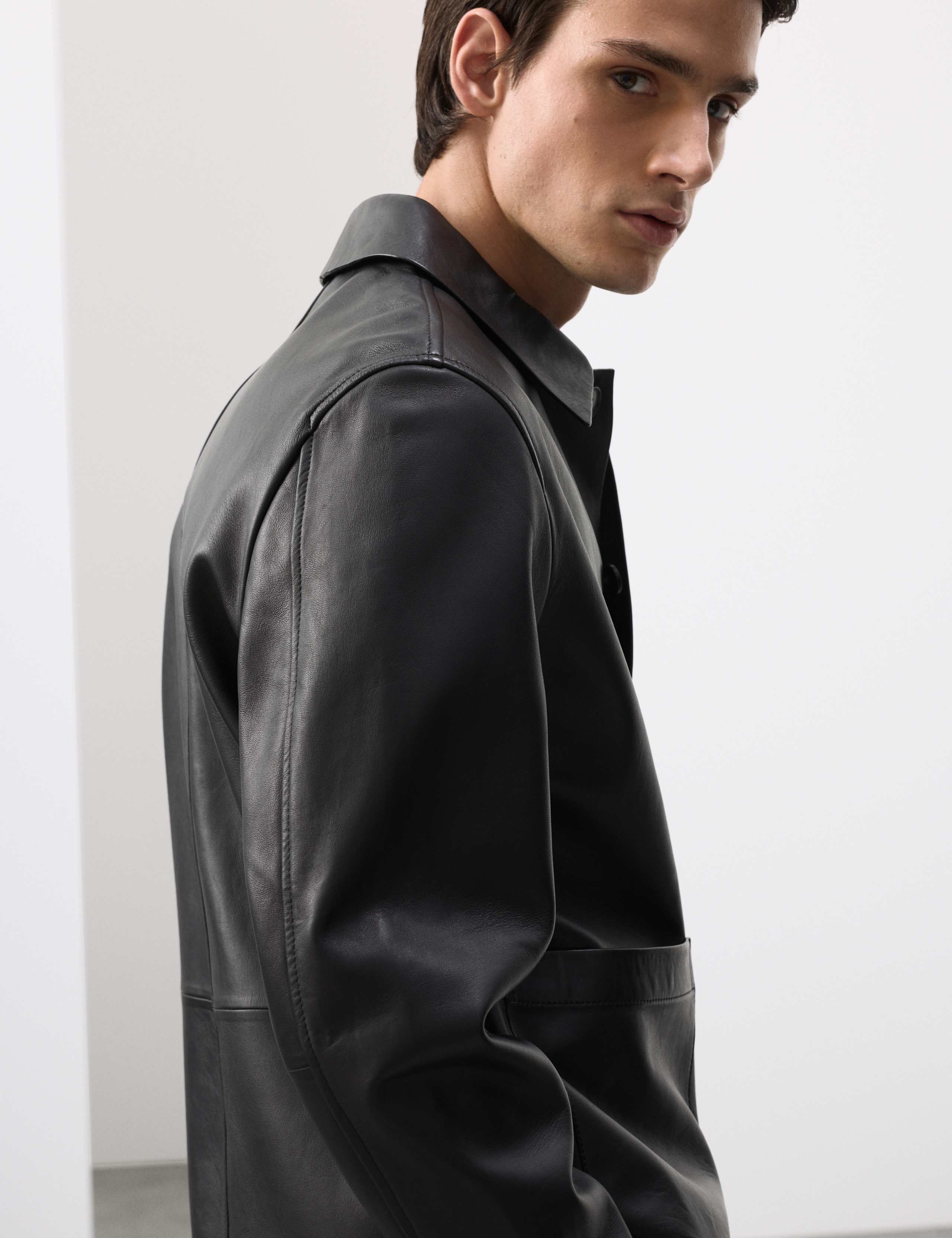 Leather Chore Jacket 7 of 7