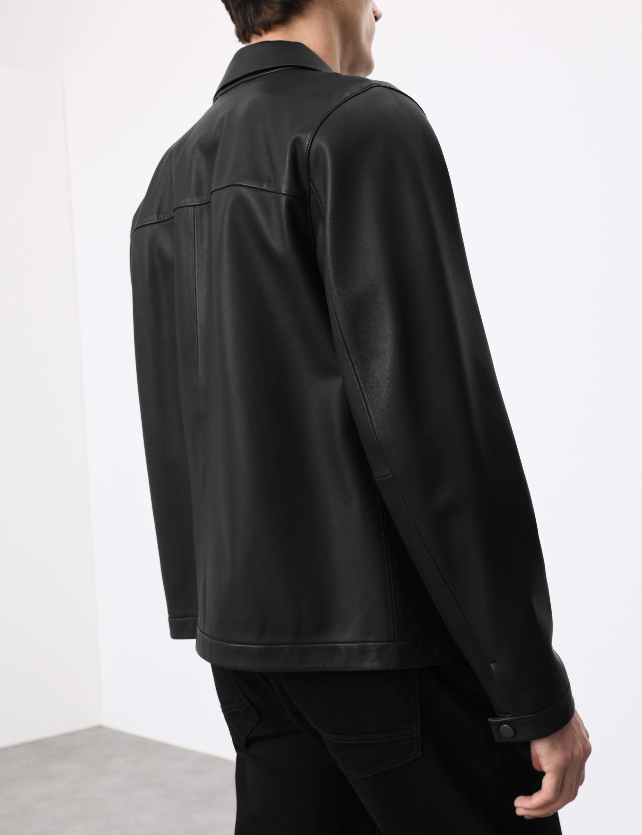 Lightweight Leather Jacket 6 of 6