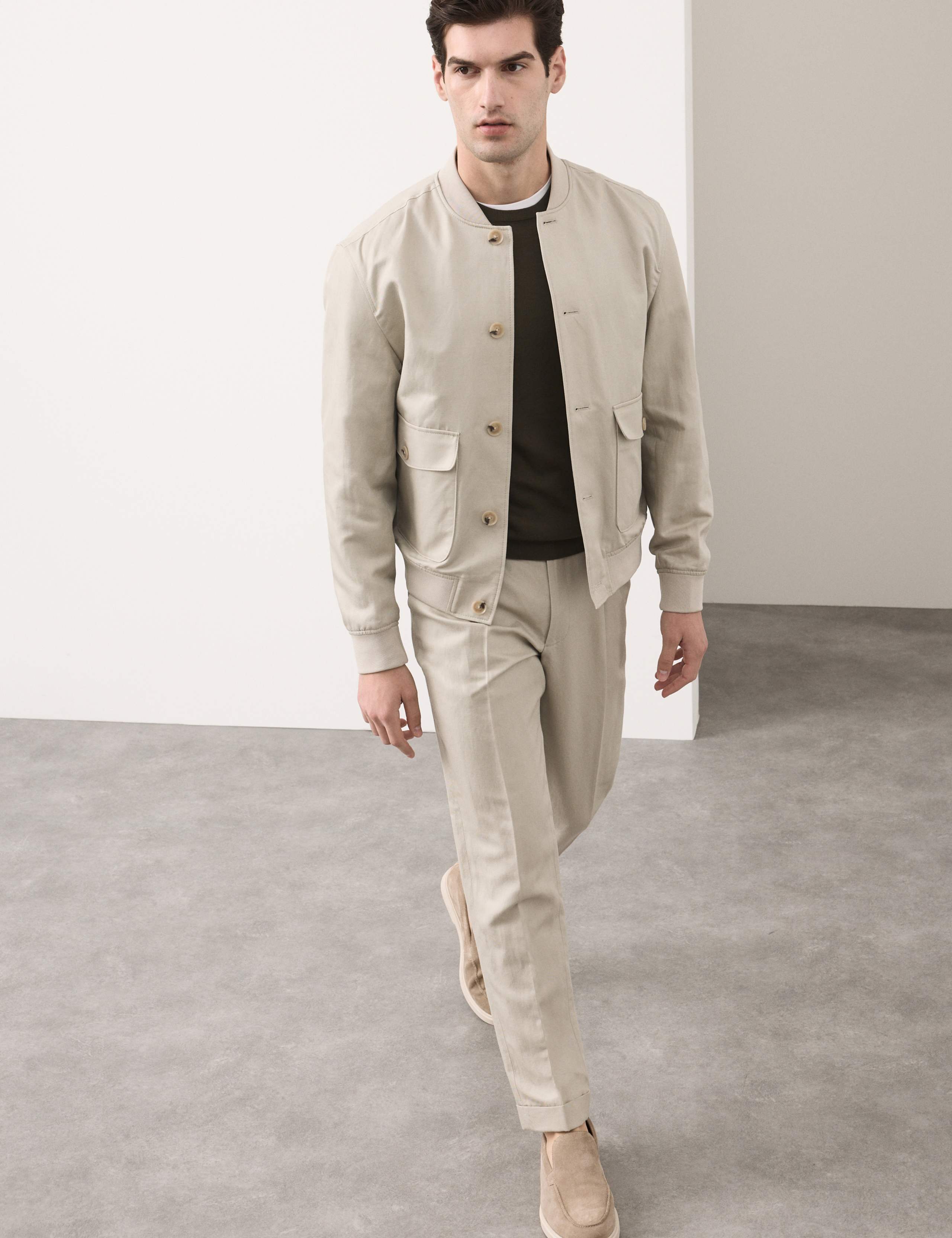 Cotton Blend Bomber 6 of 7