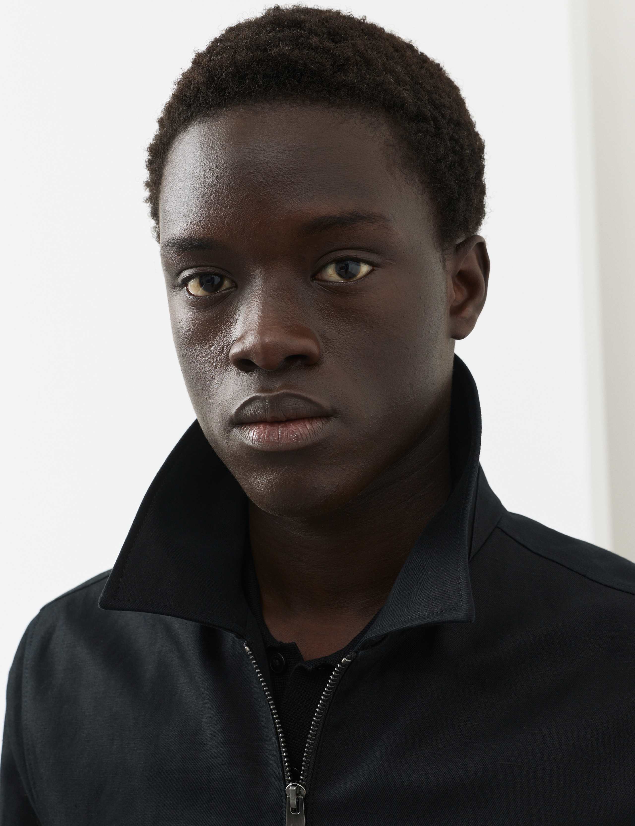 Cotton Rich Harrington Jacket with Linen 3 of 7