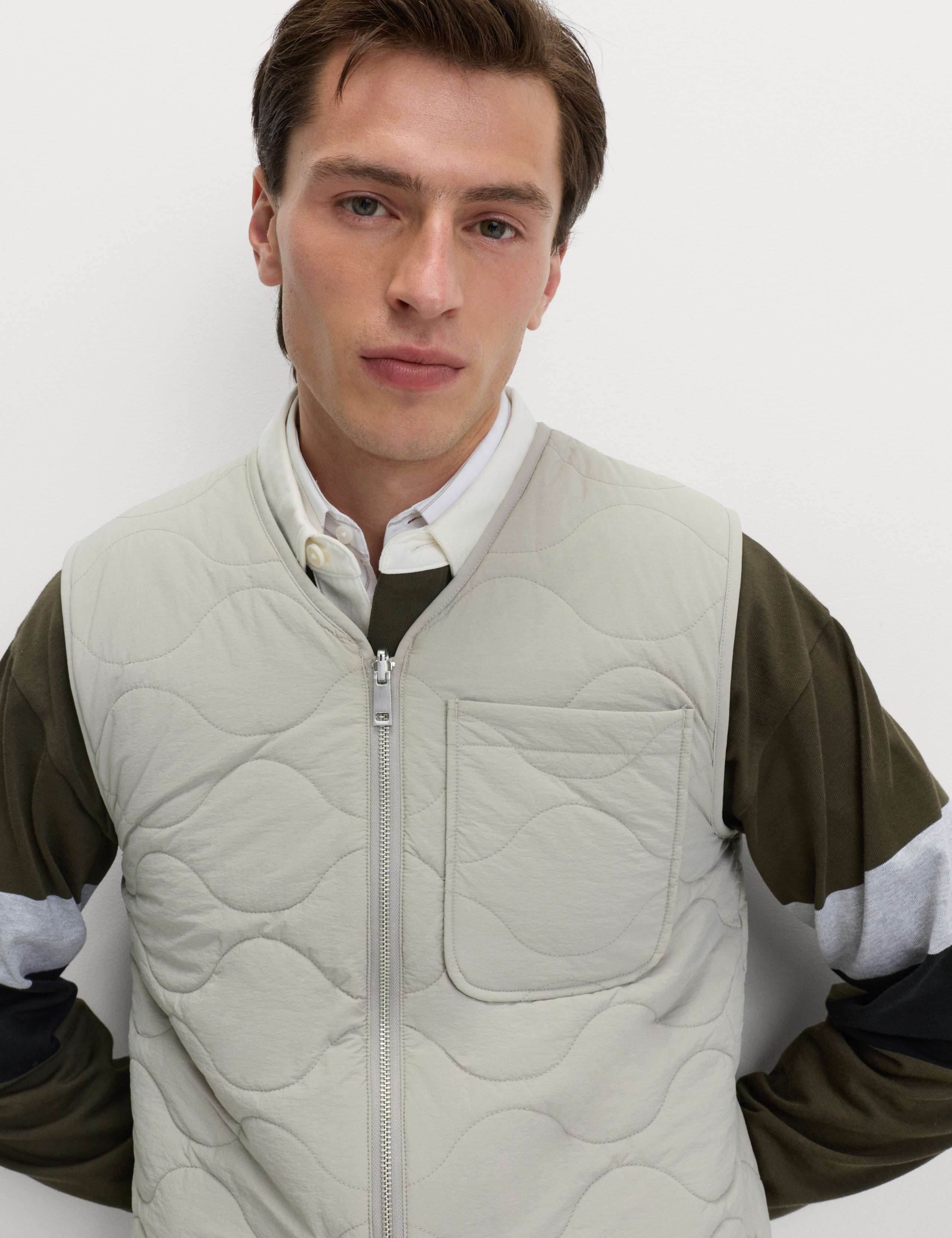 Reversible Borg Gilet 1 of 6