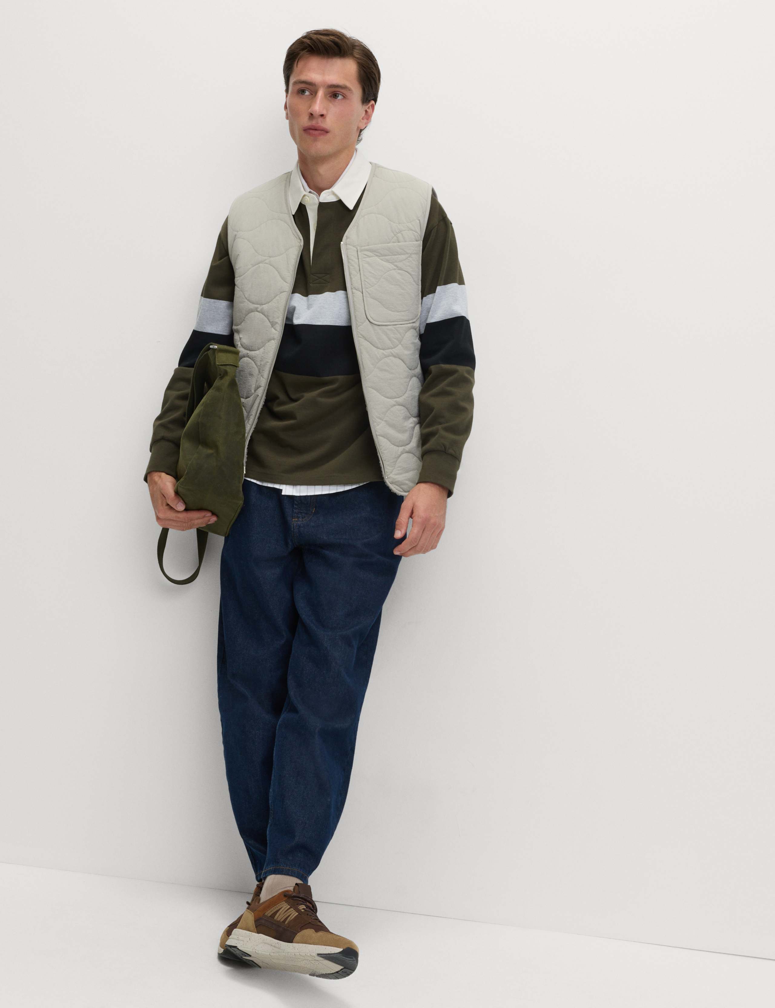 Reversible Borg Gilet 3 of 6