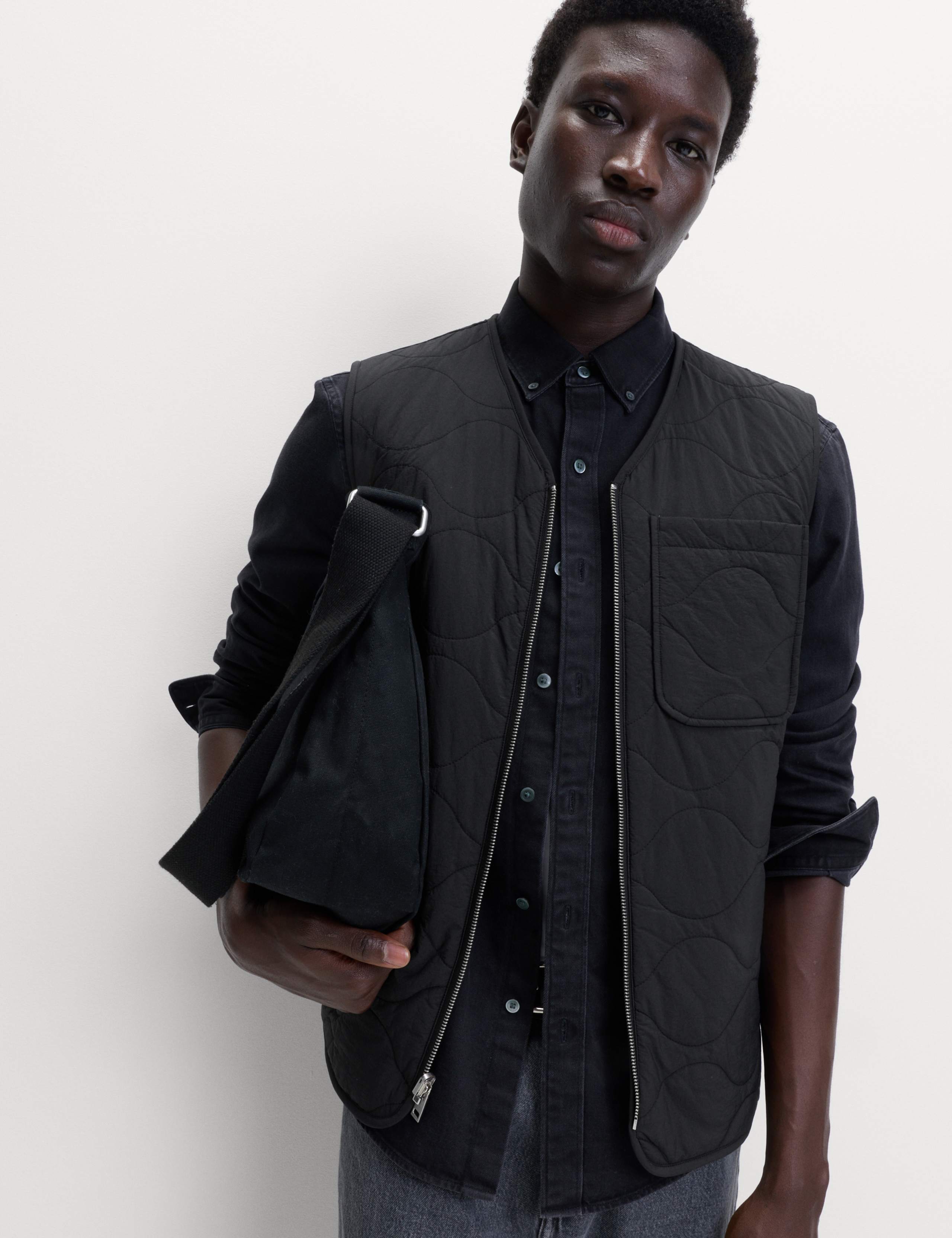 Reversible Borg Gilet 1 of 7