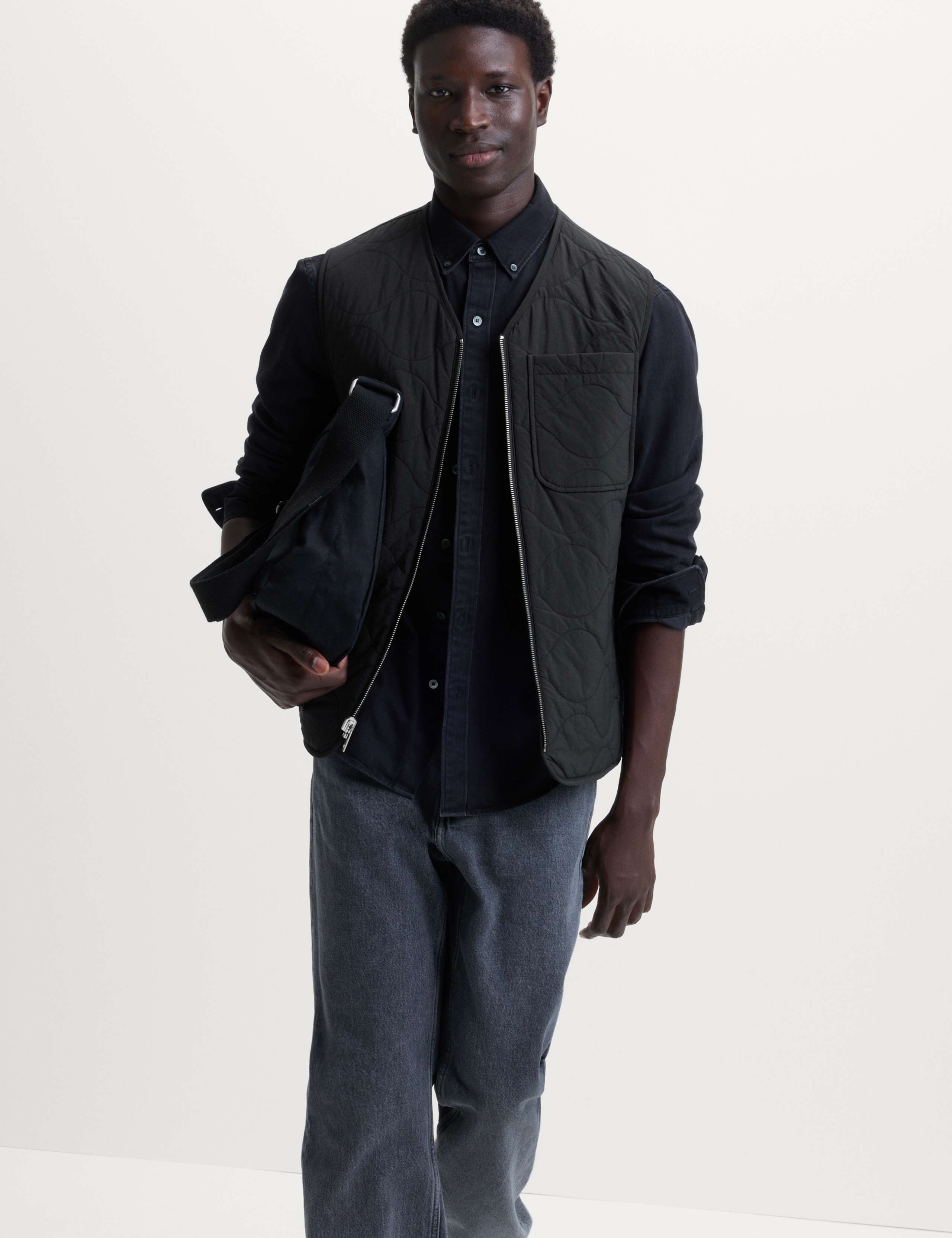 Reversible Borg Gilet 4 of 7