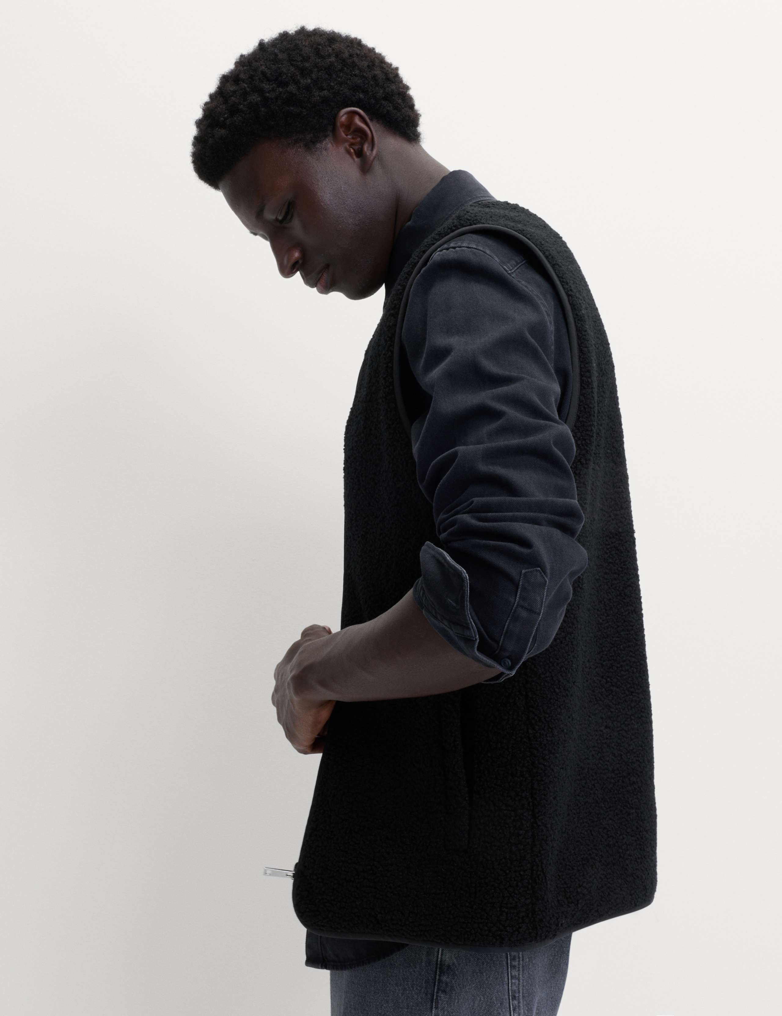 Reversible Borg Gilet 5 of 7