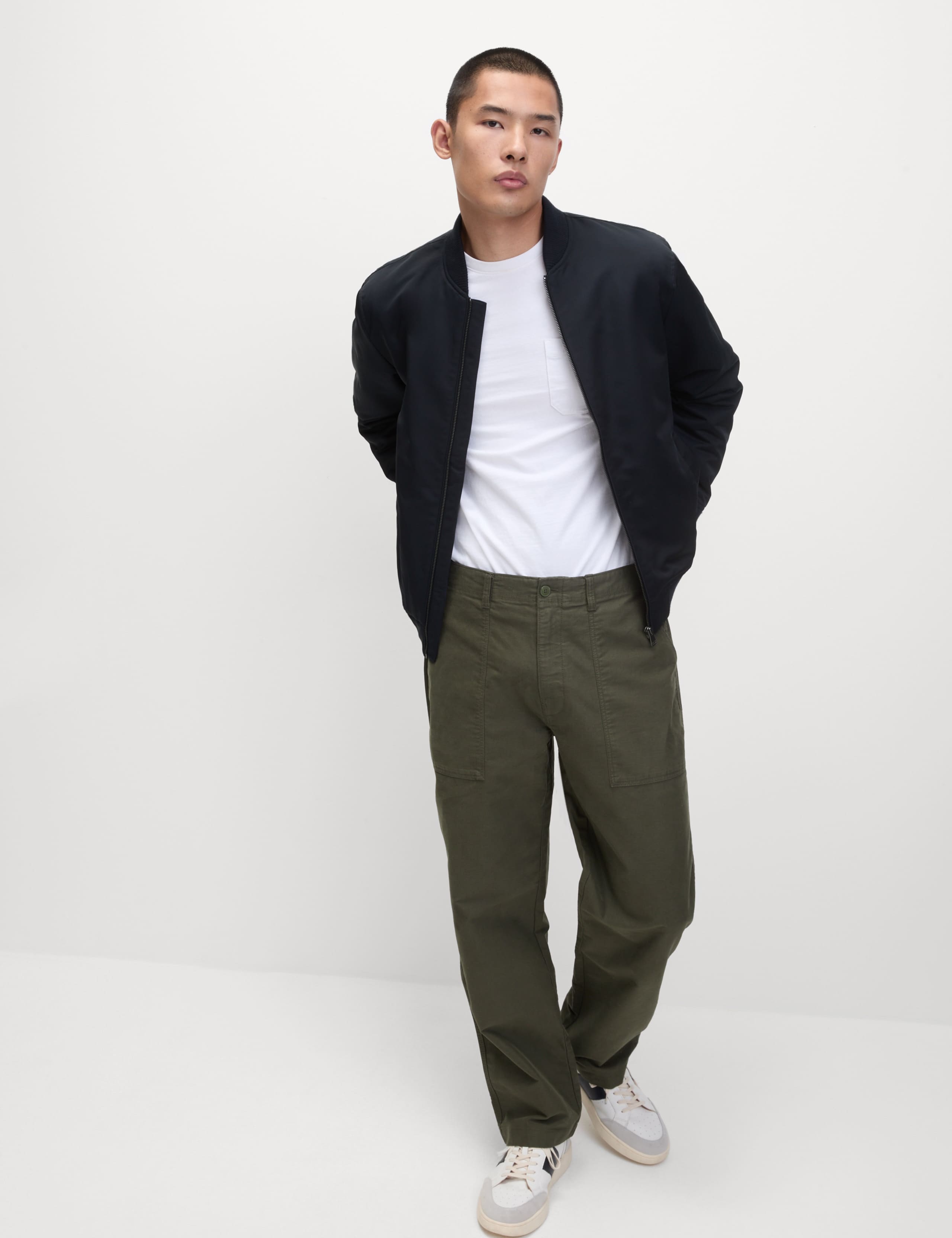 Satin Bomber Jacket 3 of 7