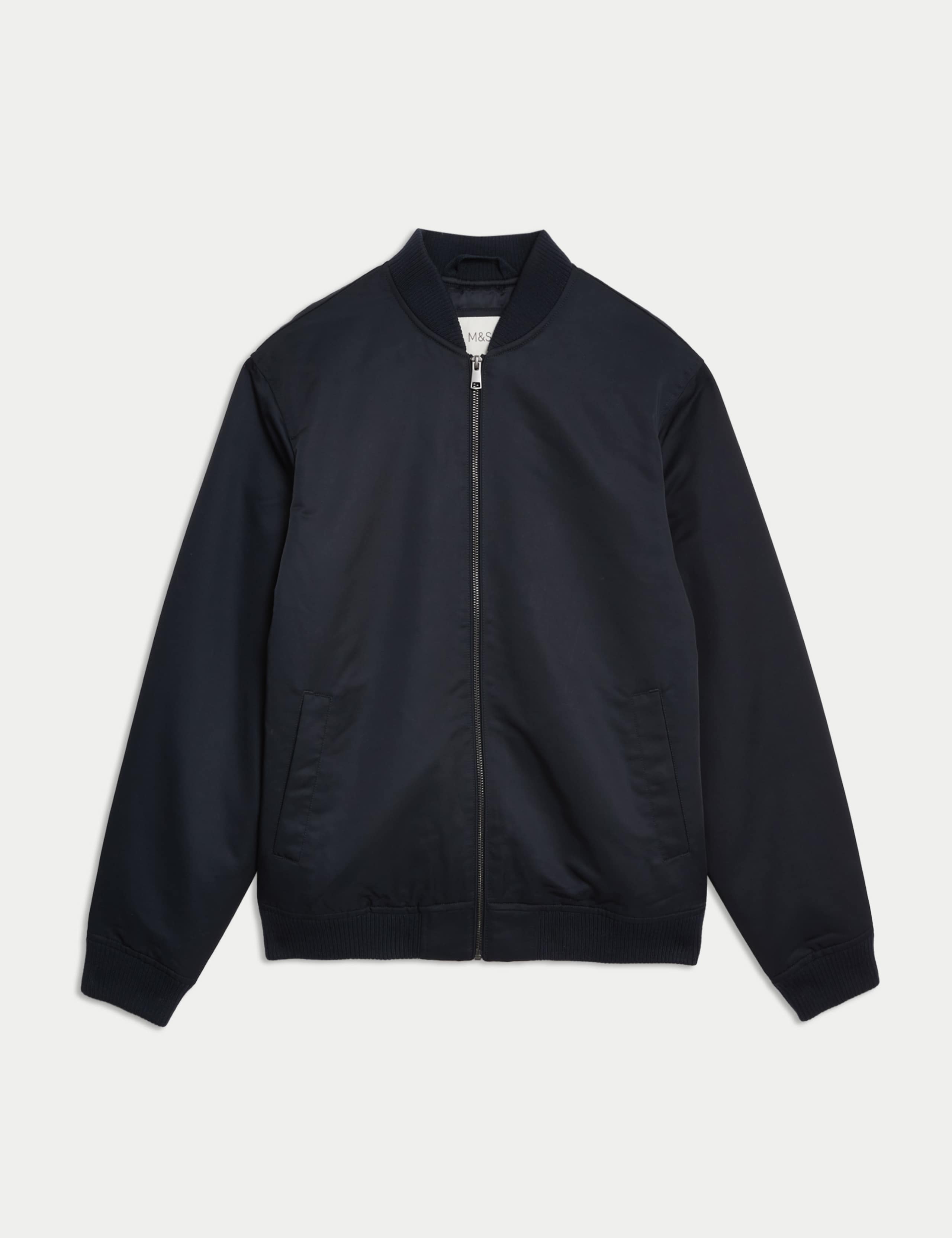 Satin Bomber Jacket 2 of 7