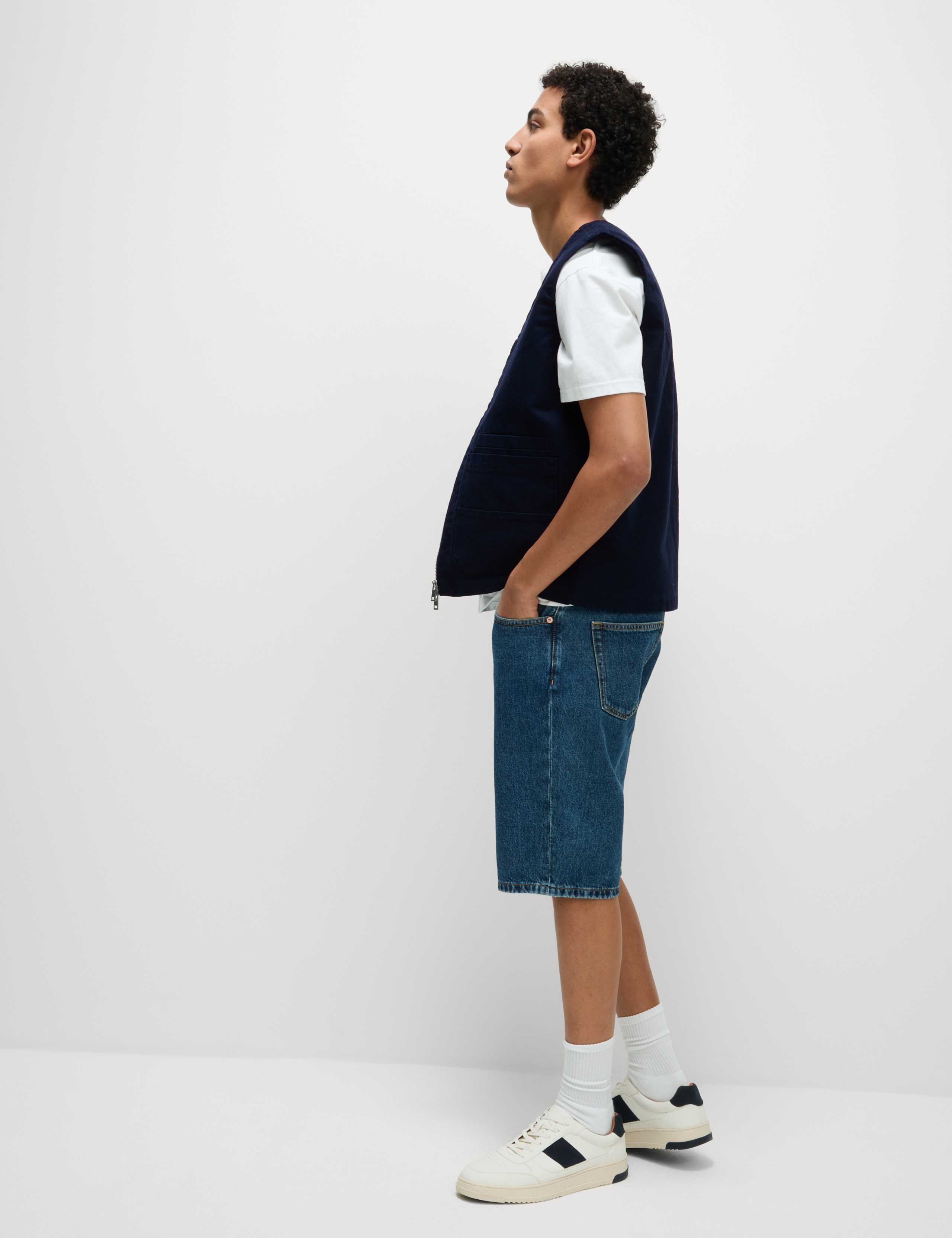 Padded Cotton Rich Canvas Gilet 5 of 7