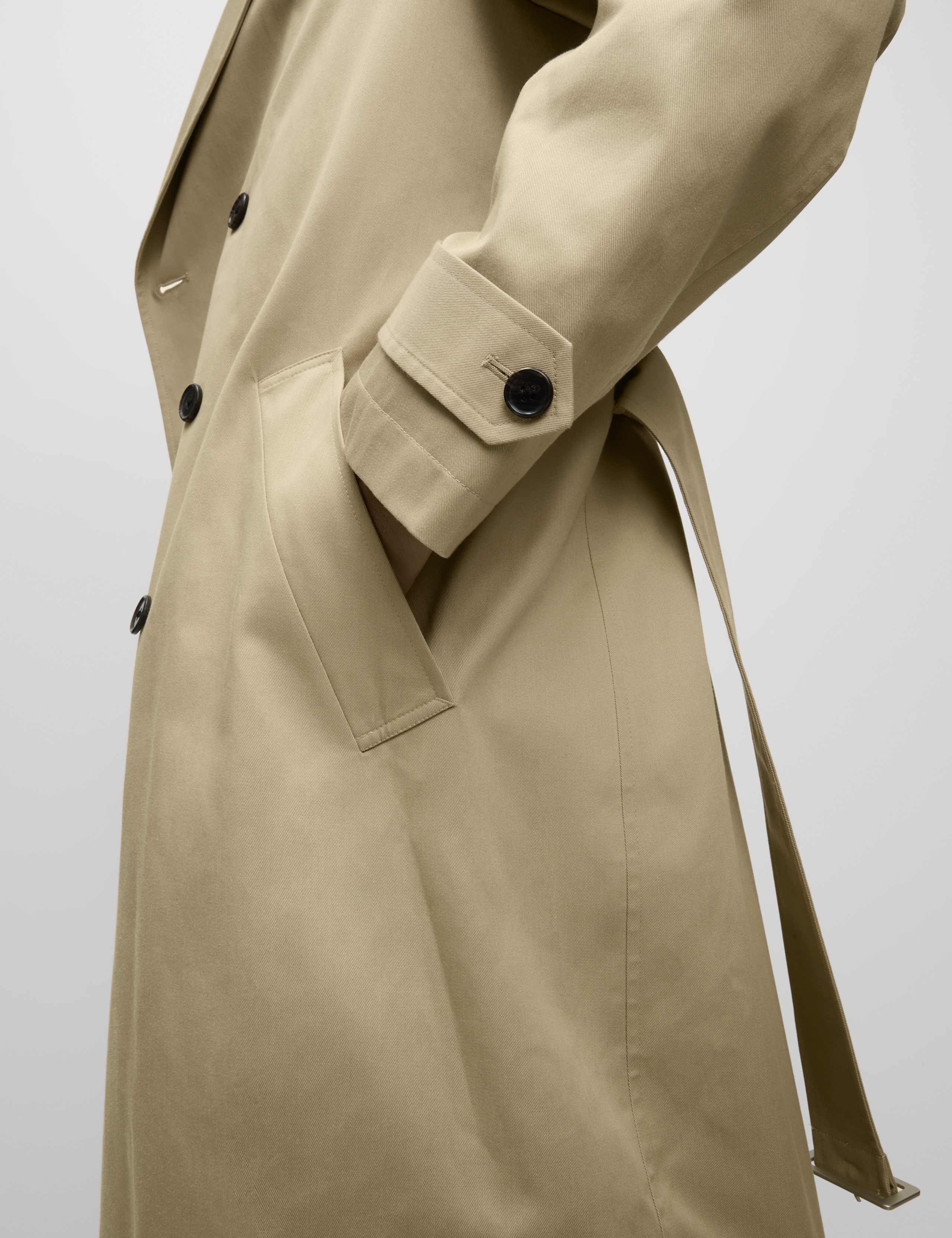 Cotton Lyocell Blend Trench 5 of 8