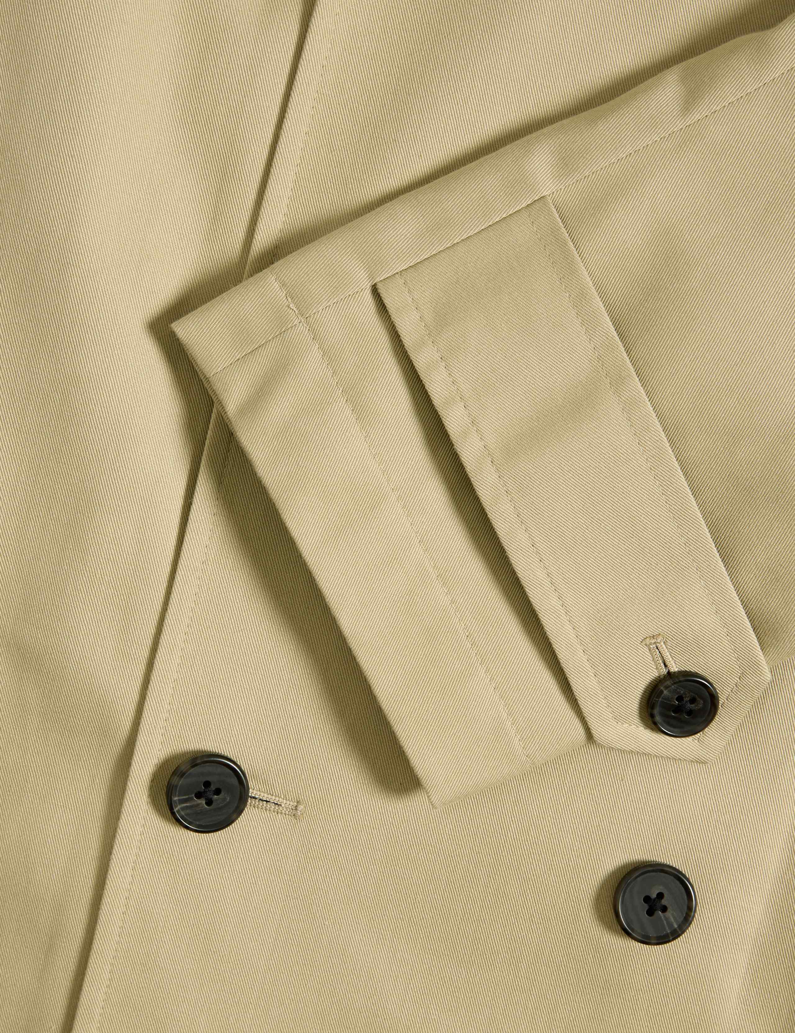 Cotton Lyocell Blend Trench 7 of 8