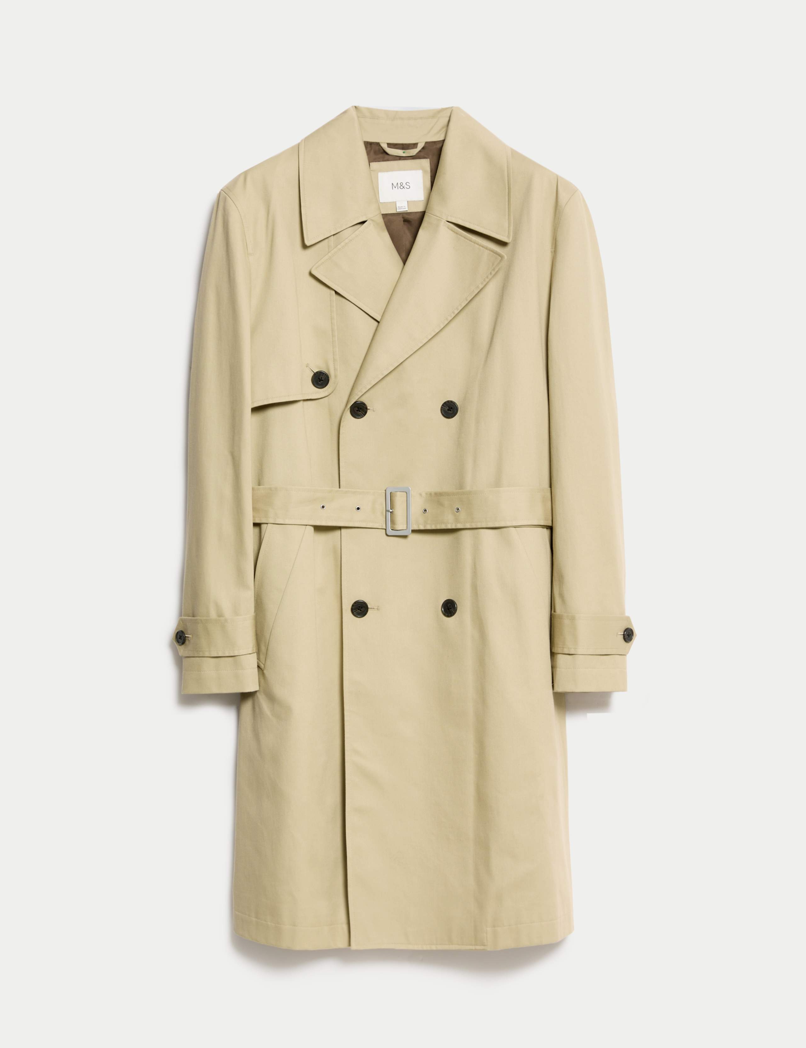 Cotton Lyocell Blend Trench 2 of 8