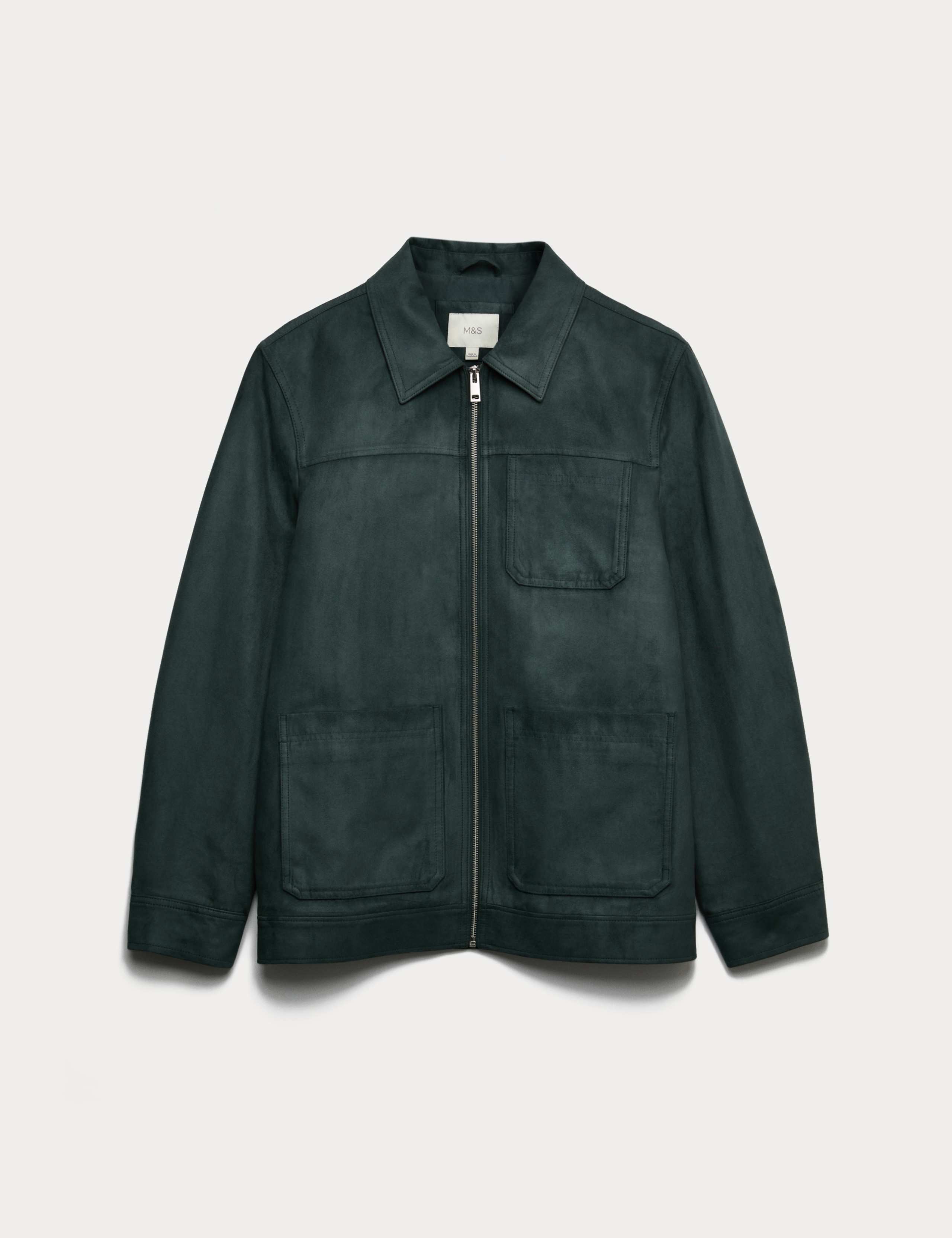 Faux Suede Chore Jacket 2 of 5
