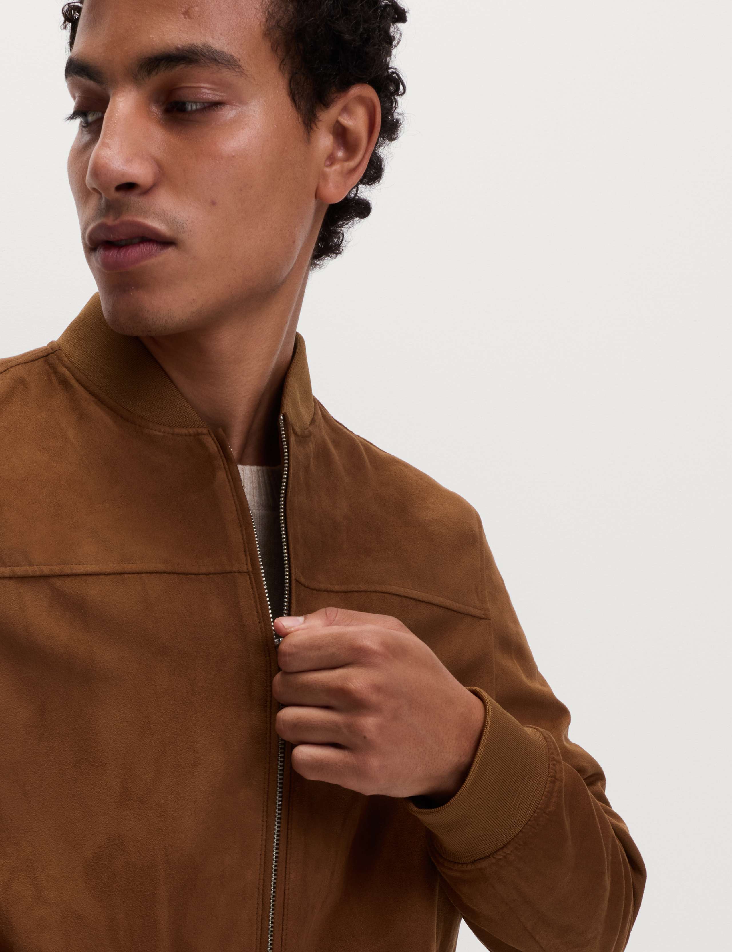 Mock Suede Bomber jacket 5 of 5