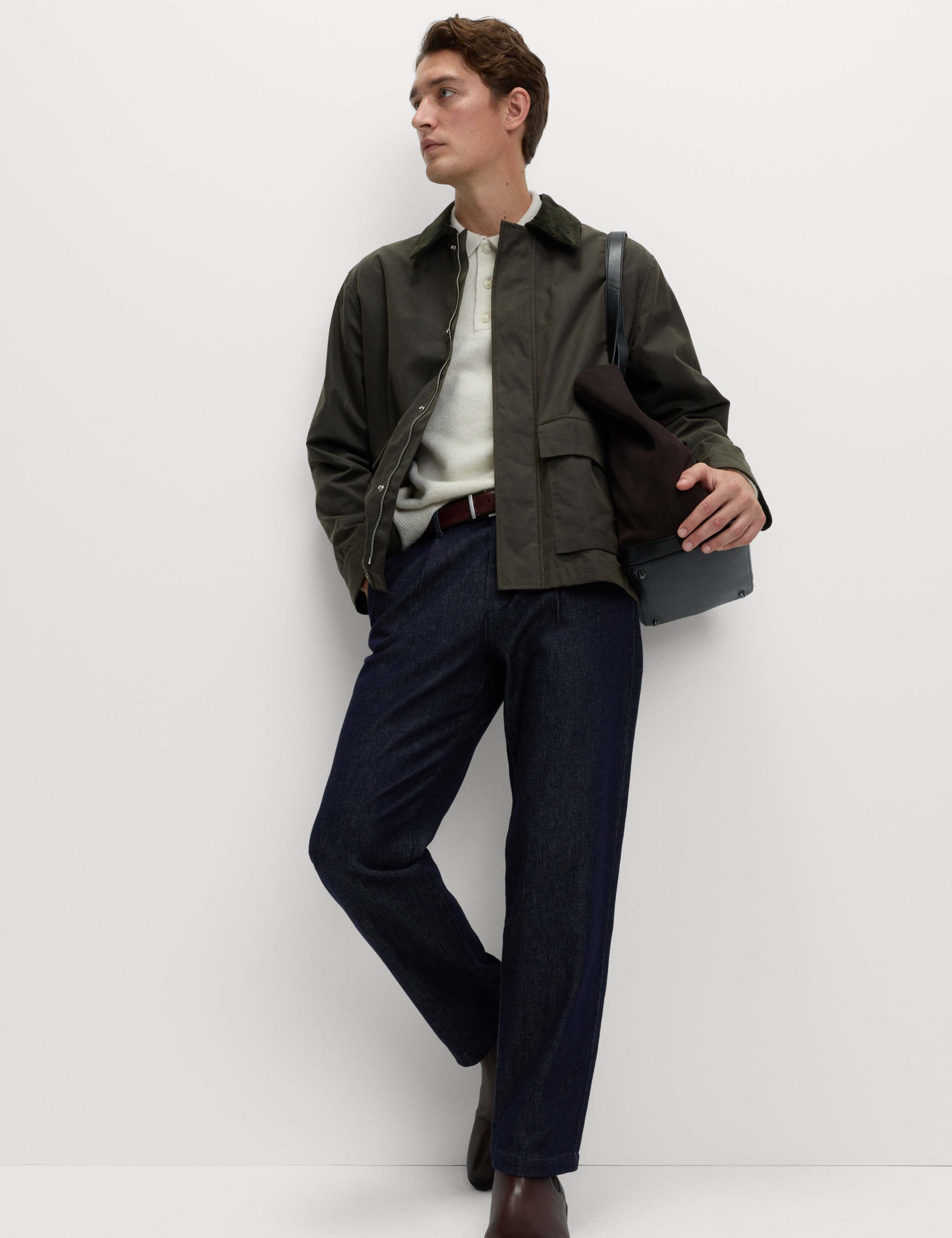 Pure Cotton Wax Jacket 1 of 5