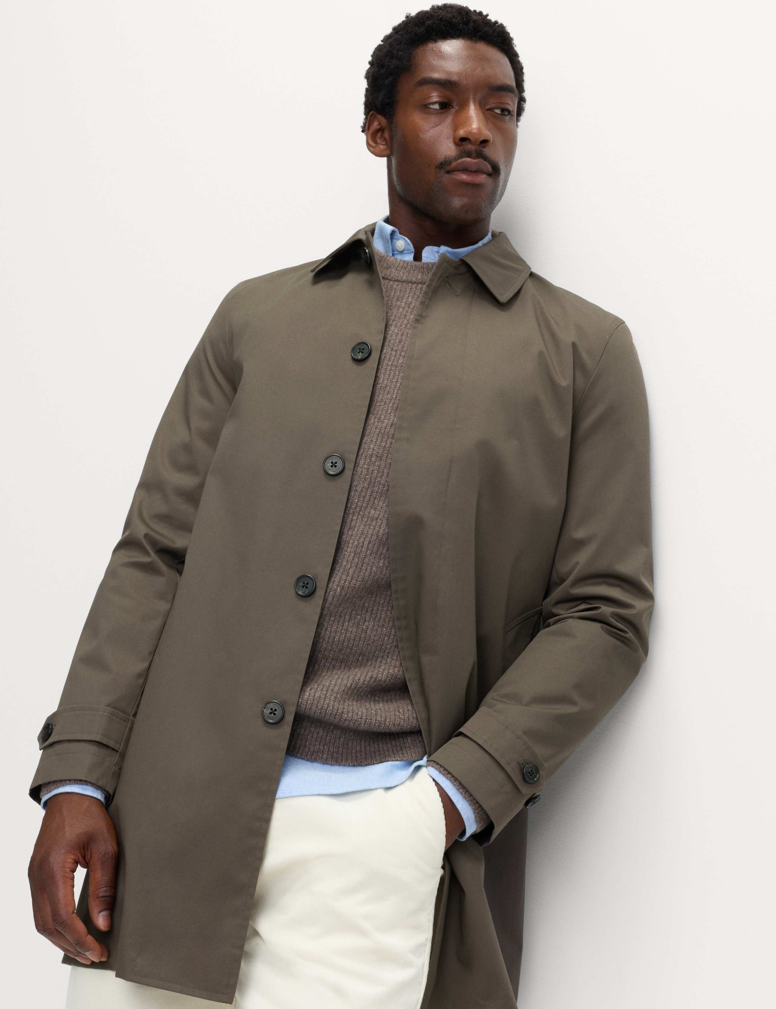 Car Coat Camel Coat Gap Cotton Blend Car Coat Mac M&S M&S IE