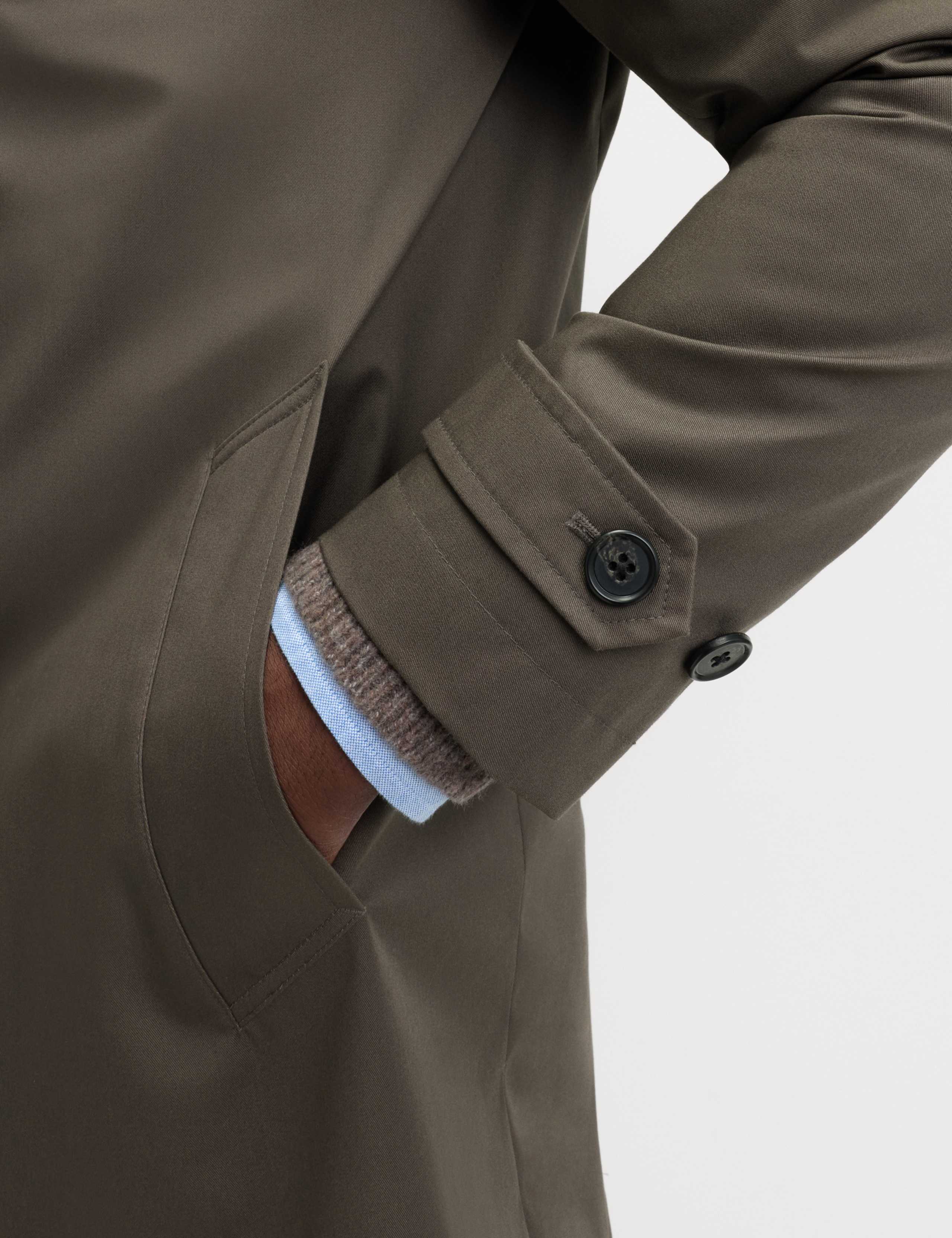 Cotton Blend Car Coat Mac 4 of 8