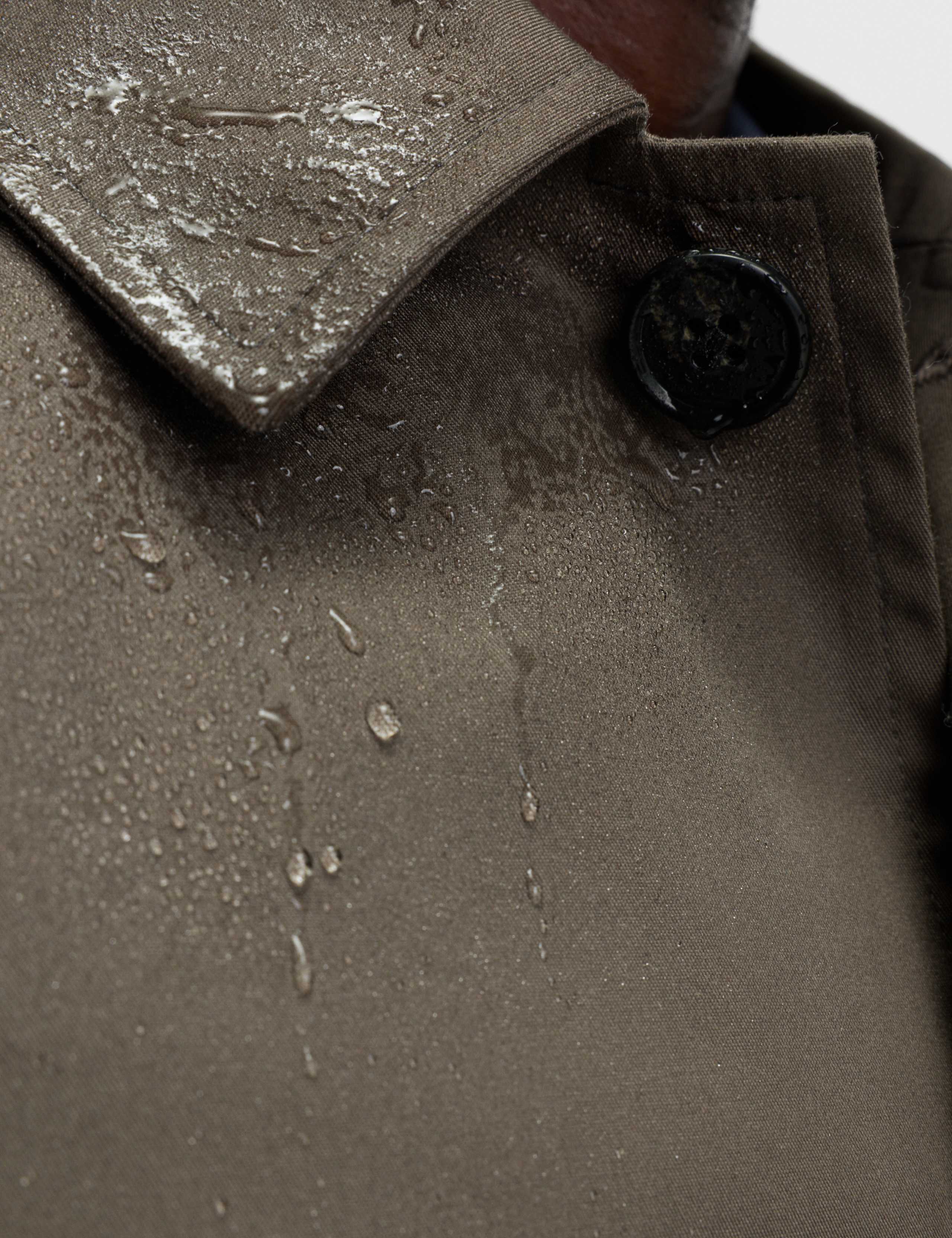 Cotton Blend Car Coat Mac 7 of 8