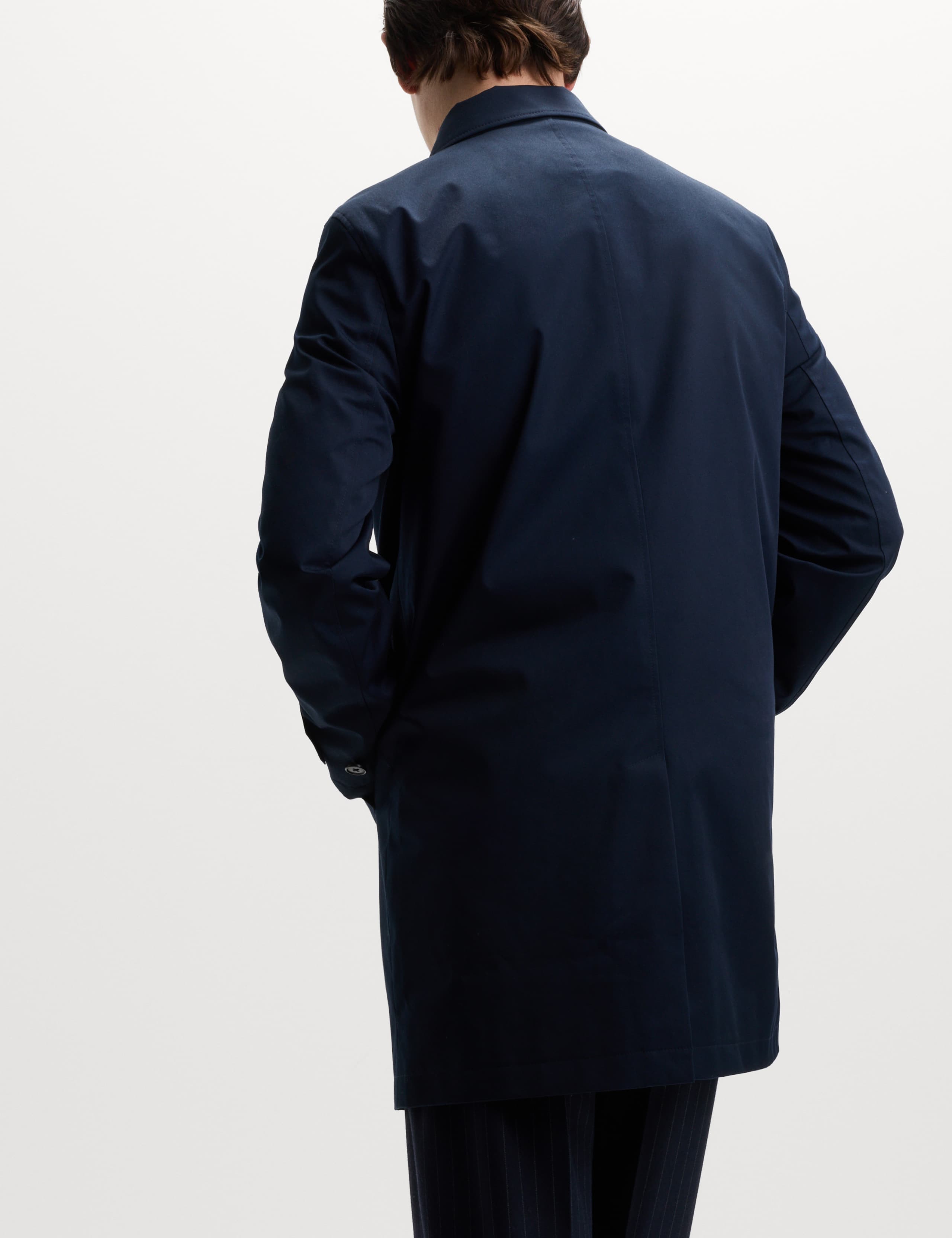 Cotton Blend Car Coat Mac 5 of 5