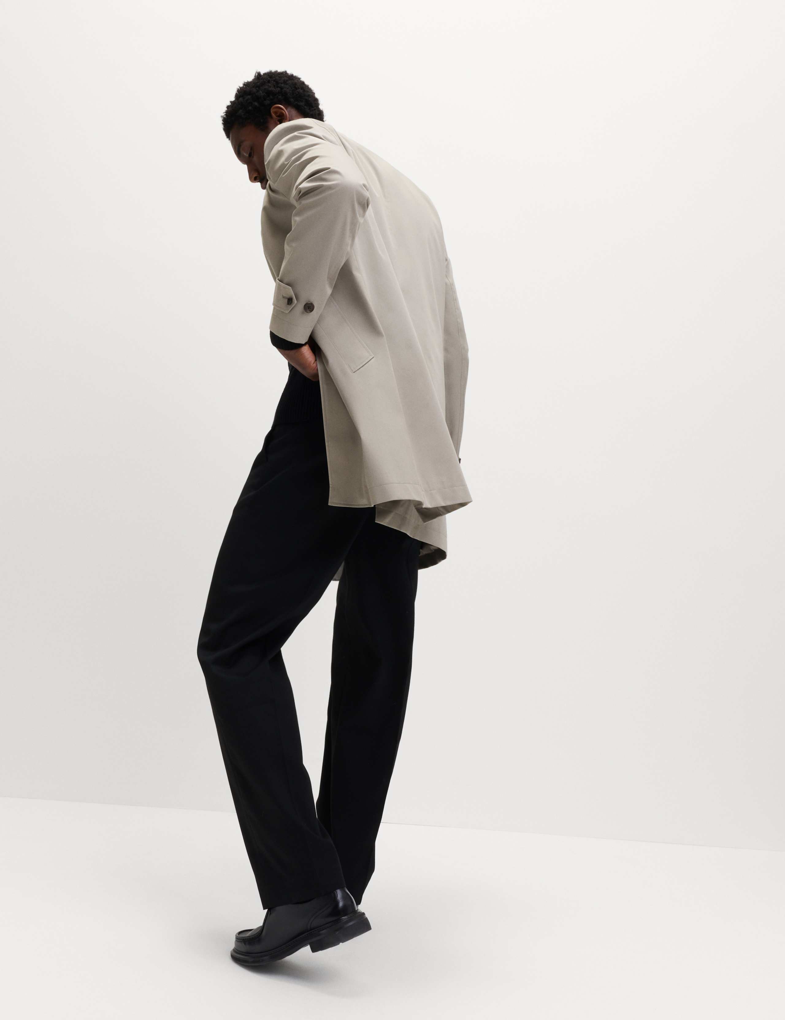 Cotton Blend Car Coat Mac 5 of 6