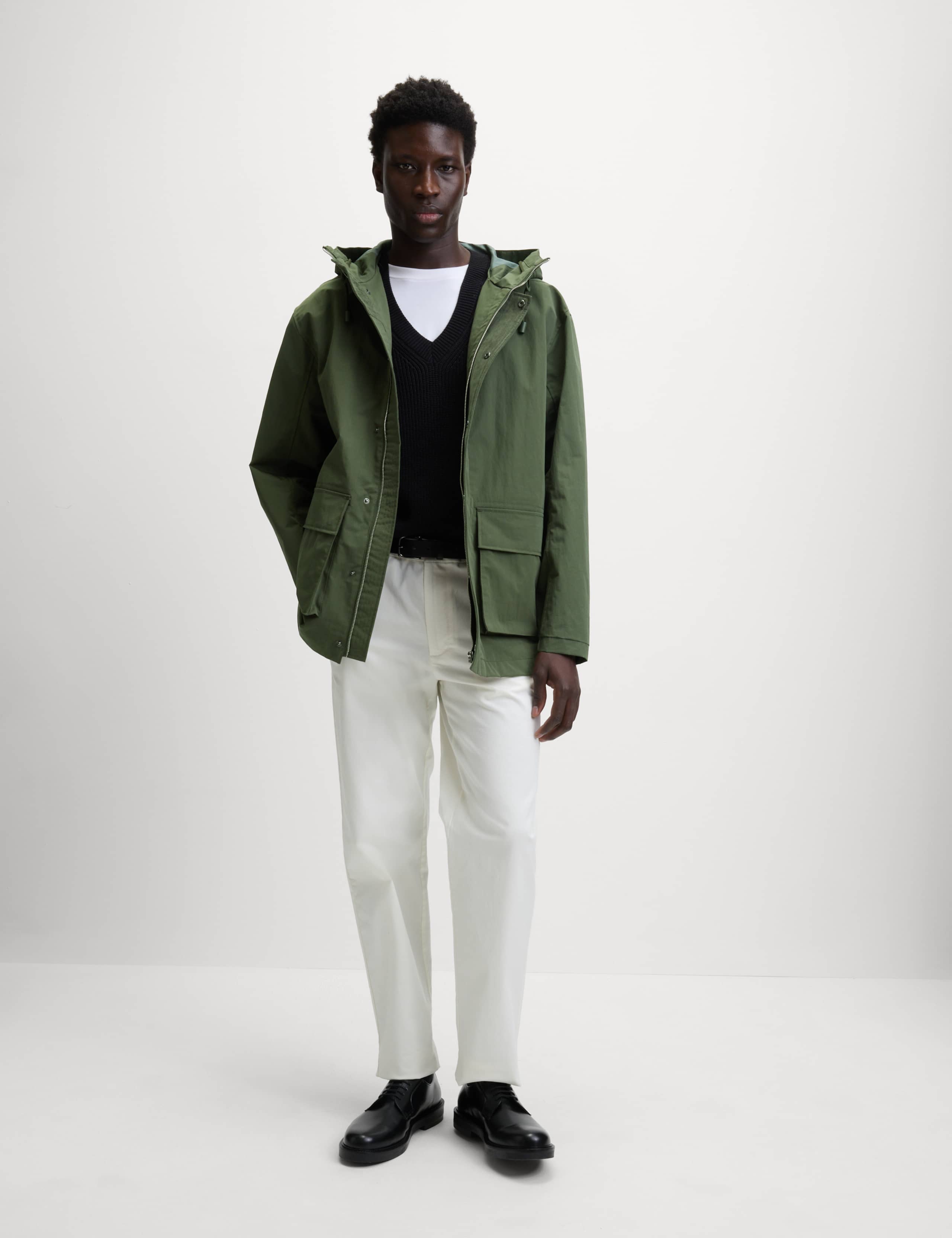 Cotton Rich Hooded Utility Jacket 4 of 8