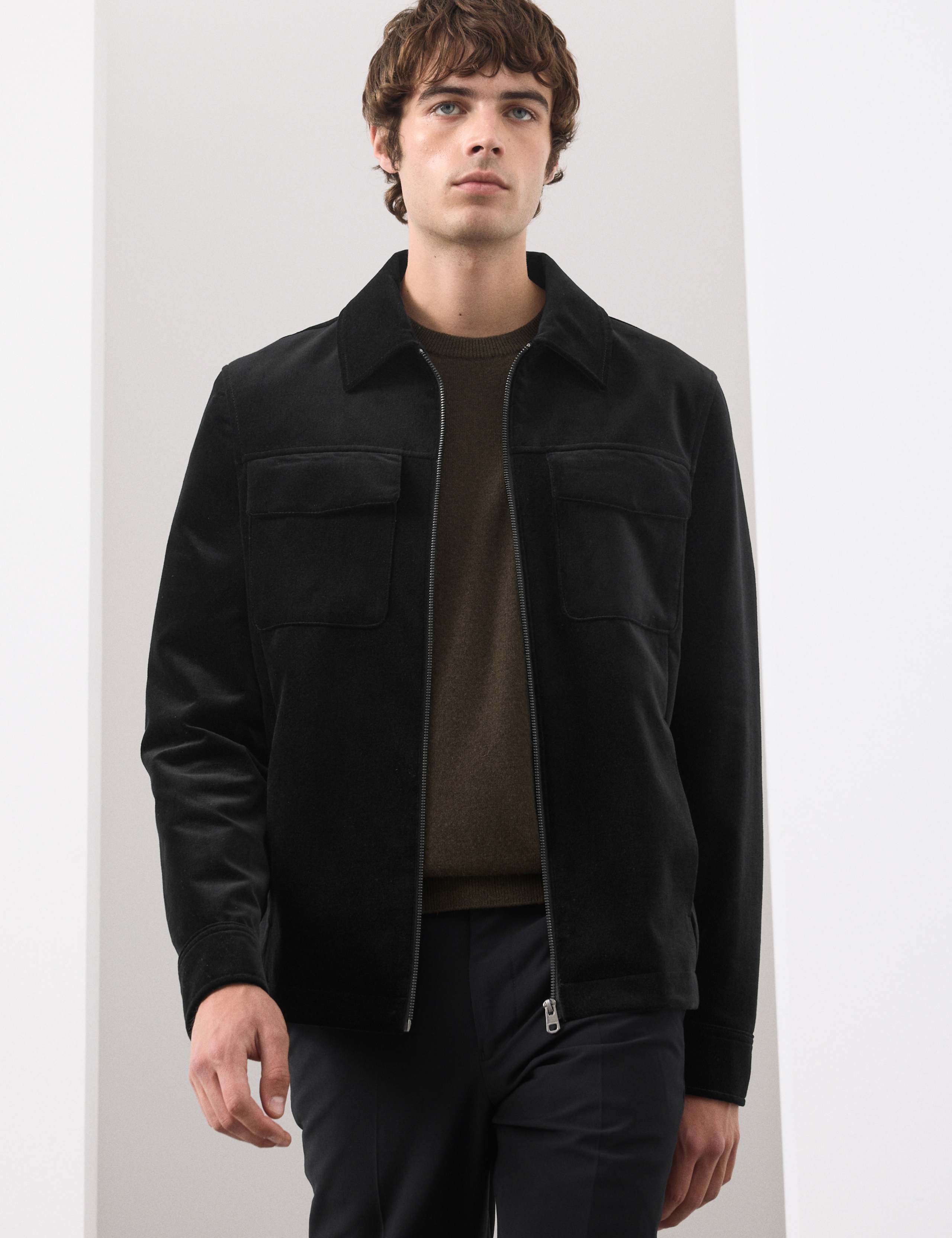 Pure Cotton Velvet Trucker 7 of 7