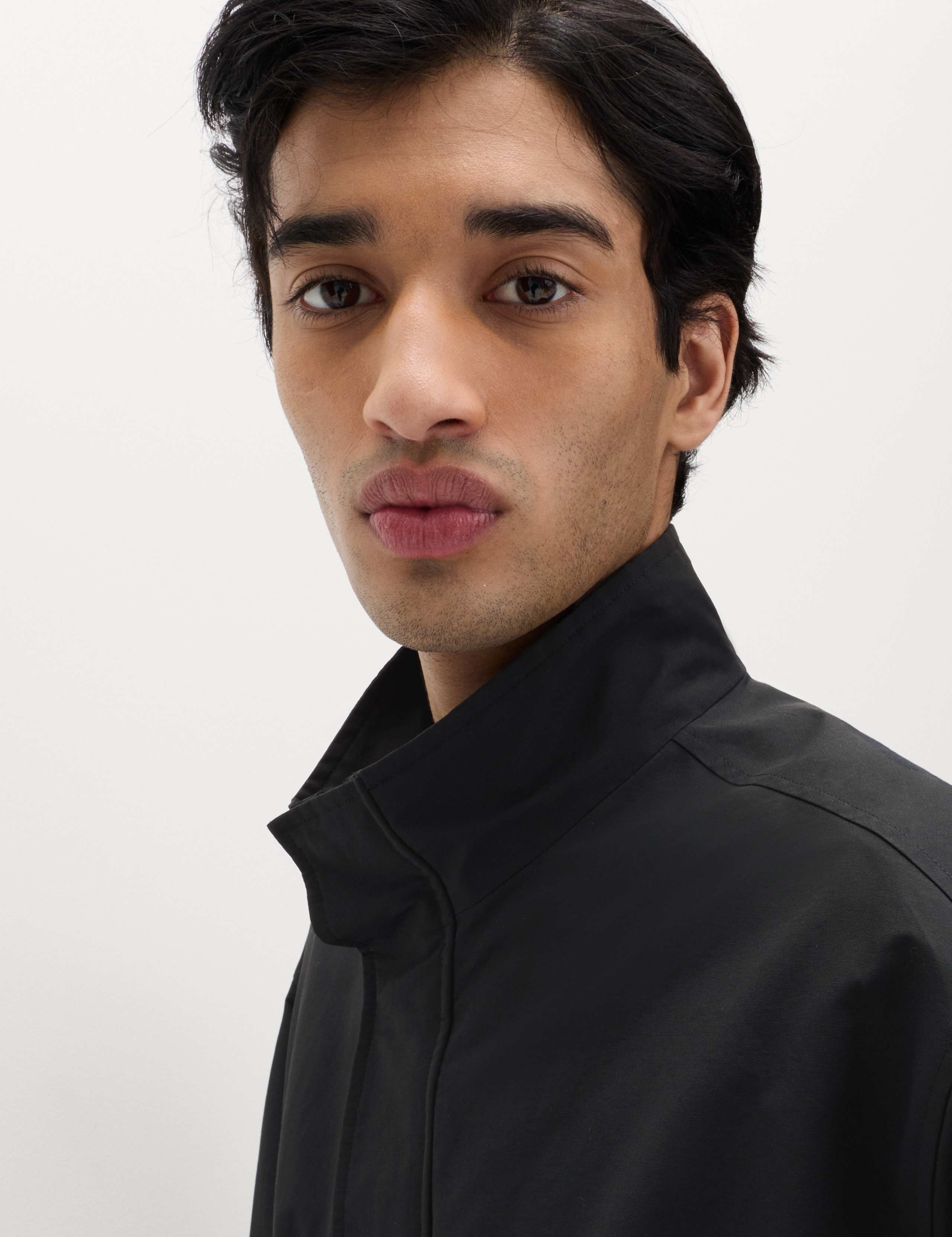 Cotton Rich Boxy Funnel Neck Bomber Jacket 7 of 7