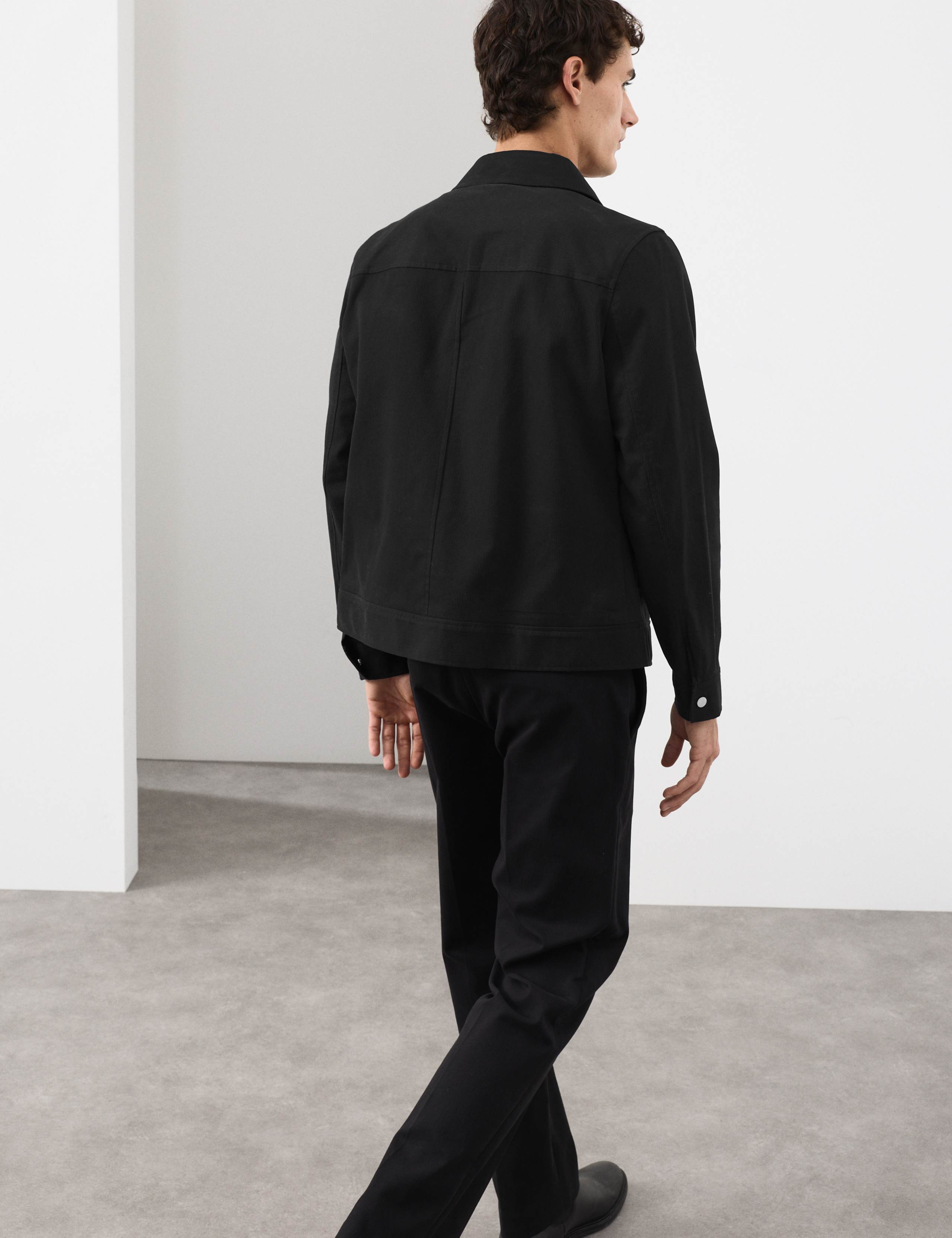 Corduroy Blouson Harrington Jacket 5 of 7