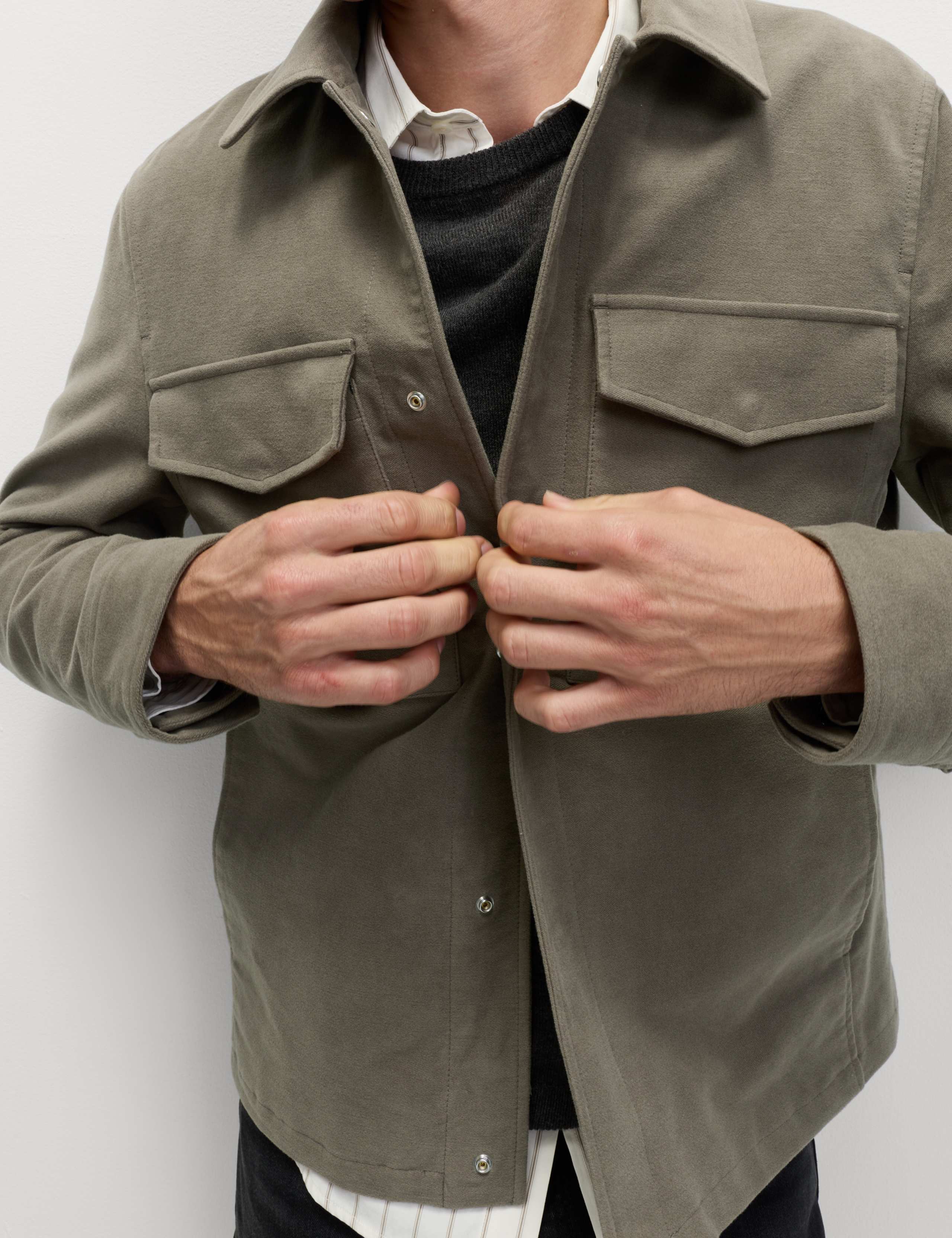 Cotton Rich Moleskin Trucker 5 of 7