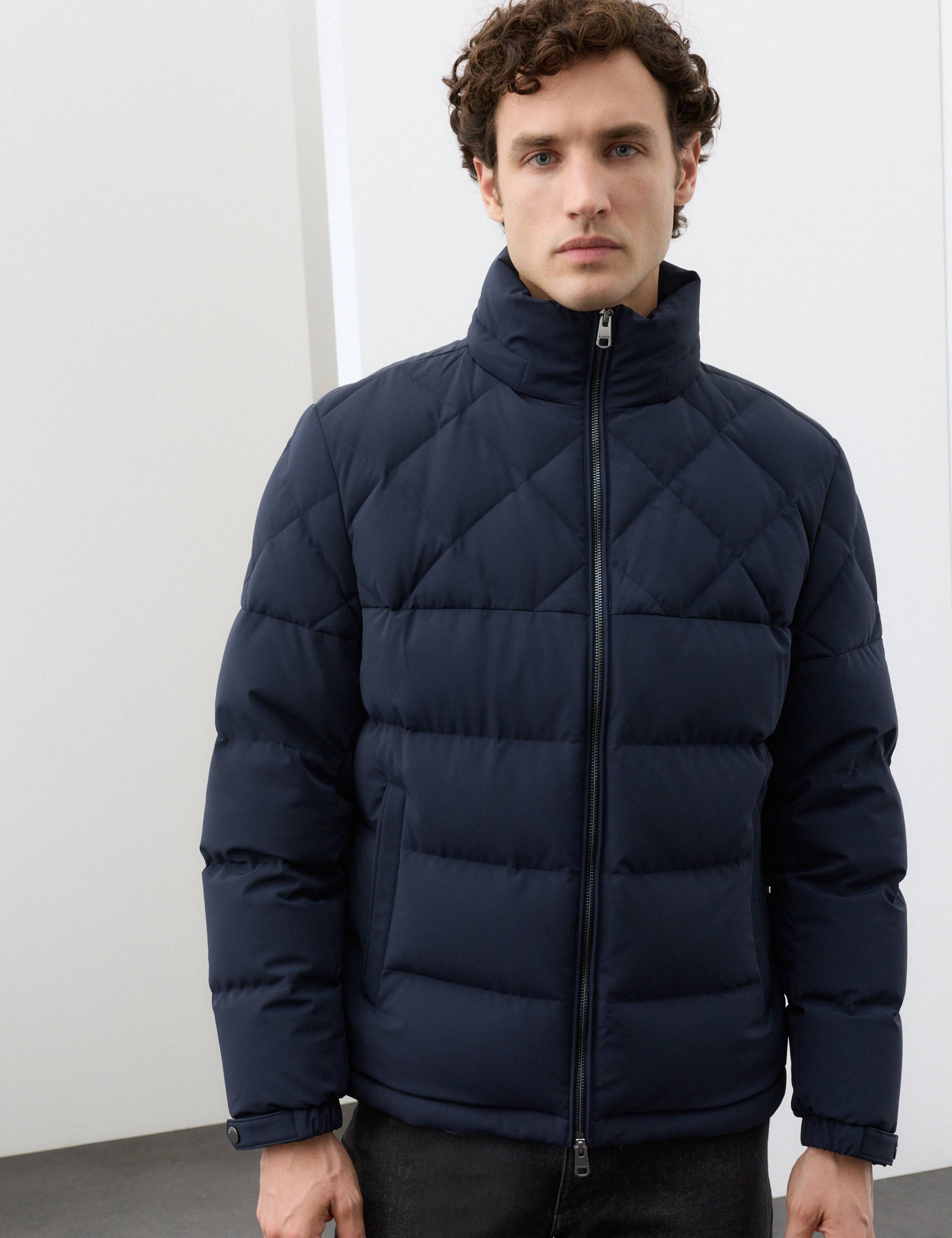 Hooded Padded Quilted Puffer Jacket 1 of 7