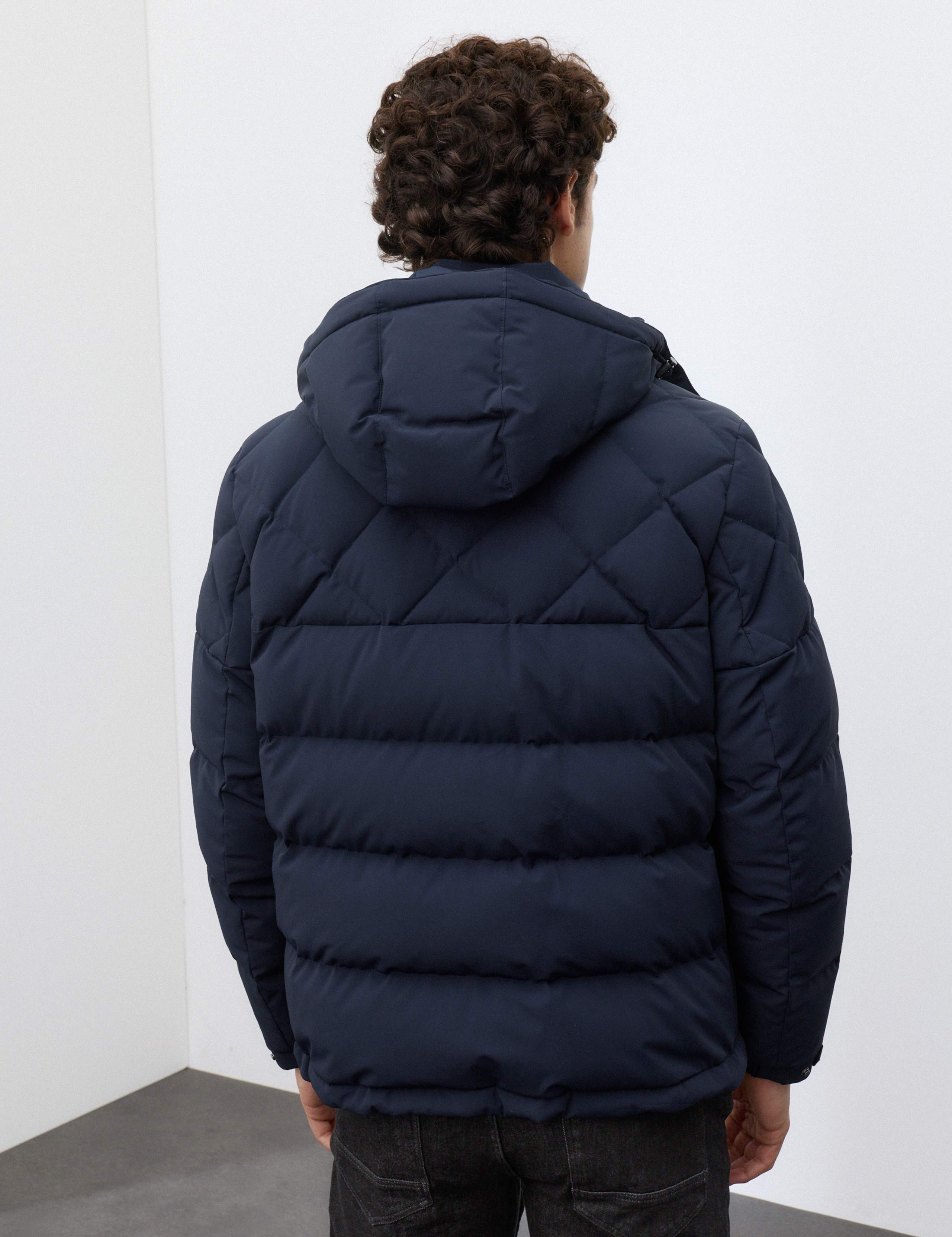 Hooded Padded Quilted Puffer Jacket 3 of 7
