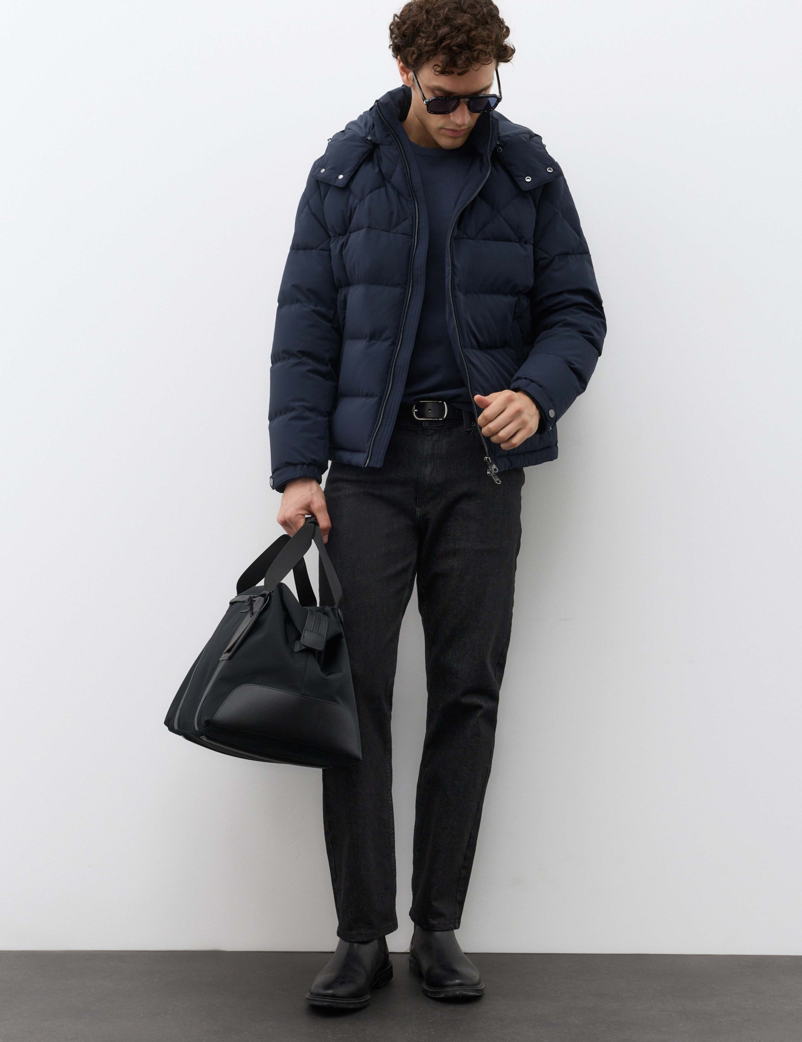 Hooded Padded Quilted Puffer Jacket 4 of 7