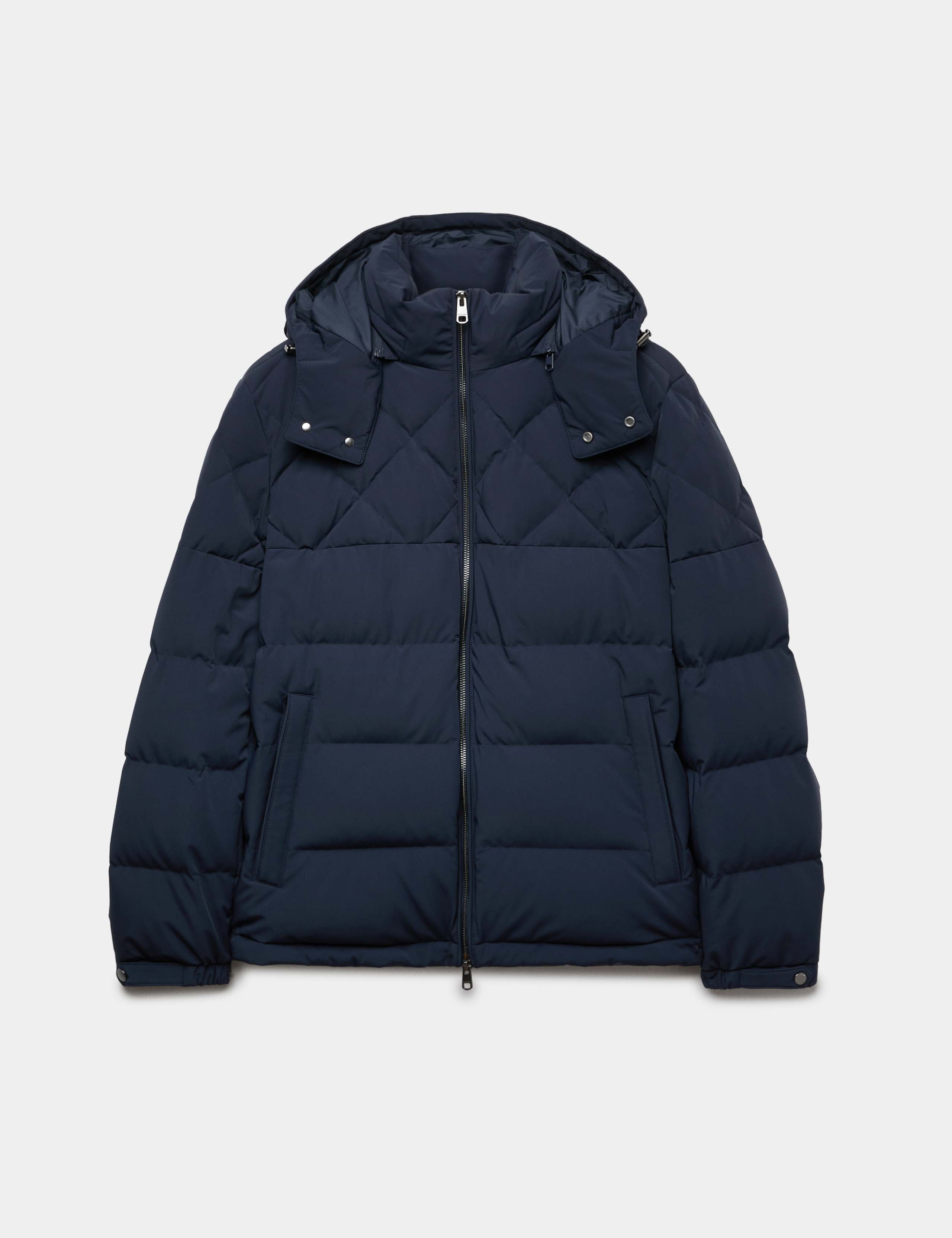 Hooded Padded Quilted Puffer Jacket 2 of 7