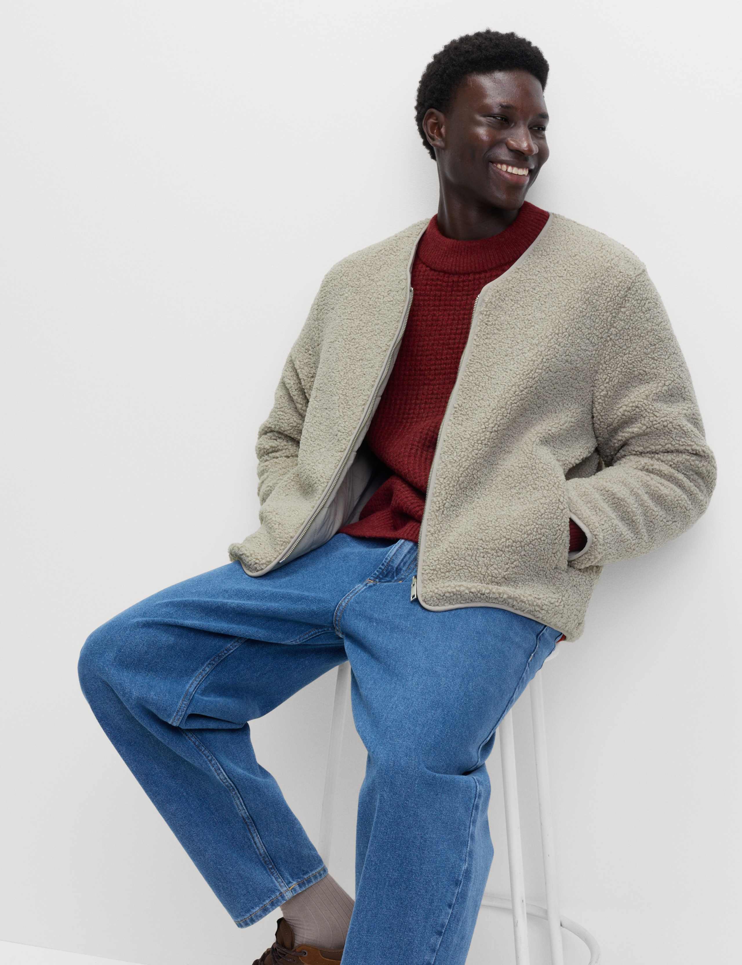 Reversible Borg Jacket 5 of 7