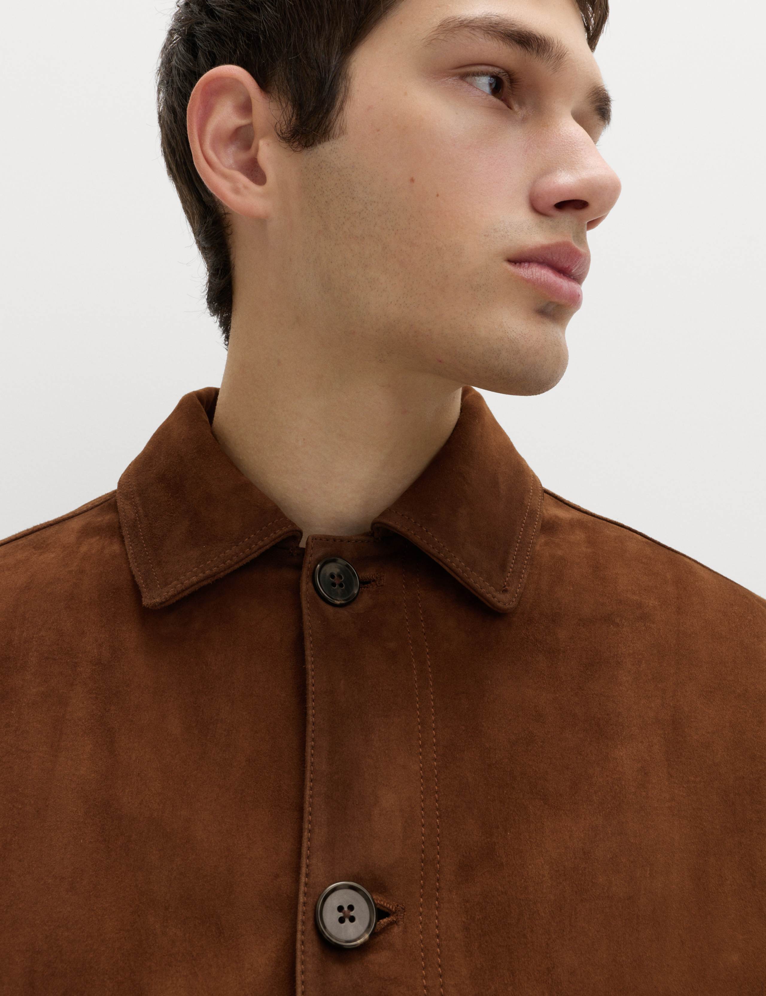 Burnished Suede Chore Jacket 5 of 7