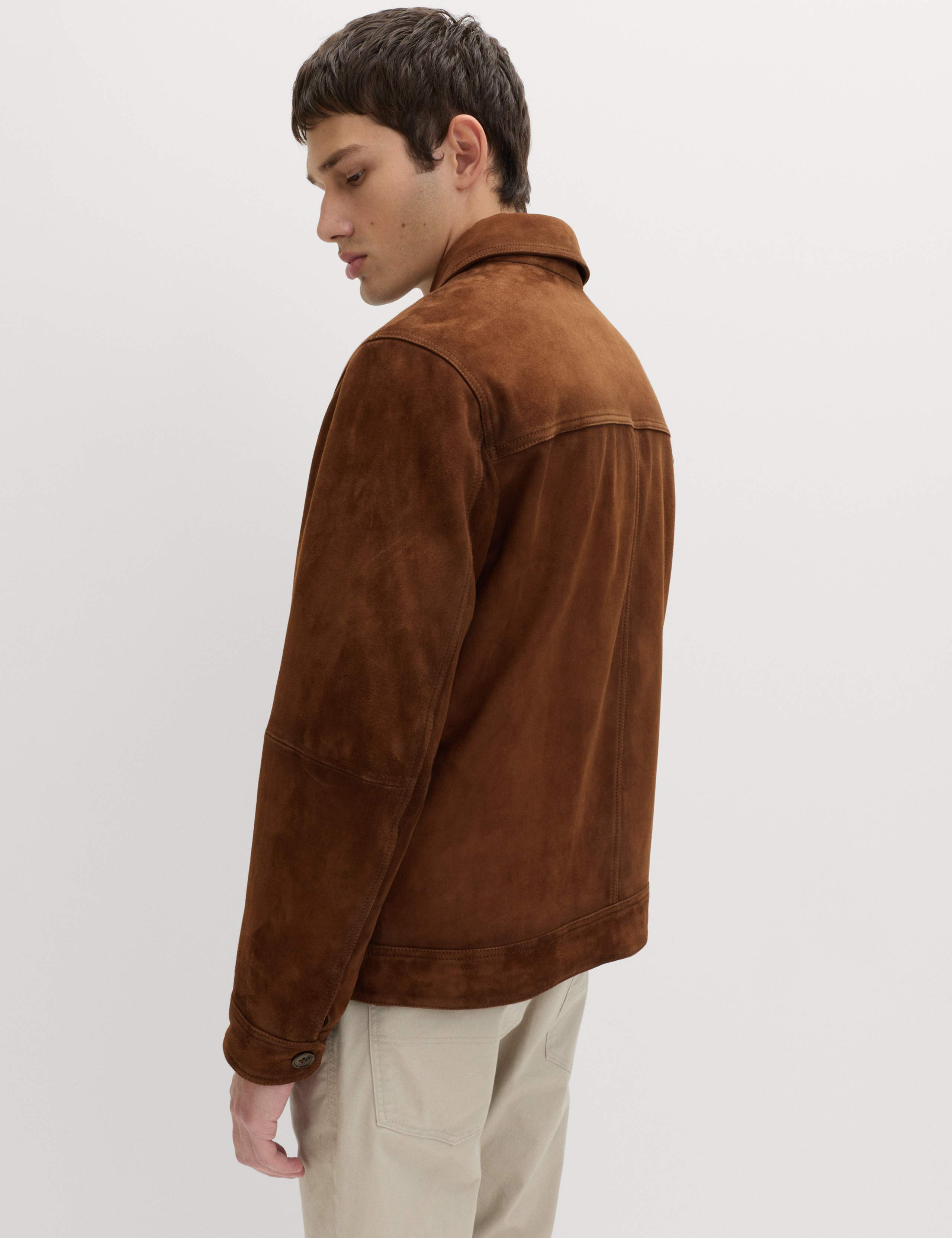 Burnished Suede Chore Jacket 7 of 7