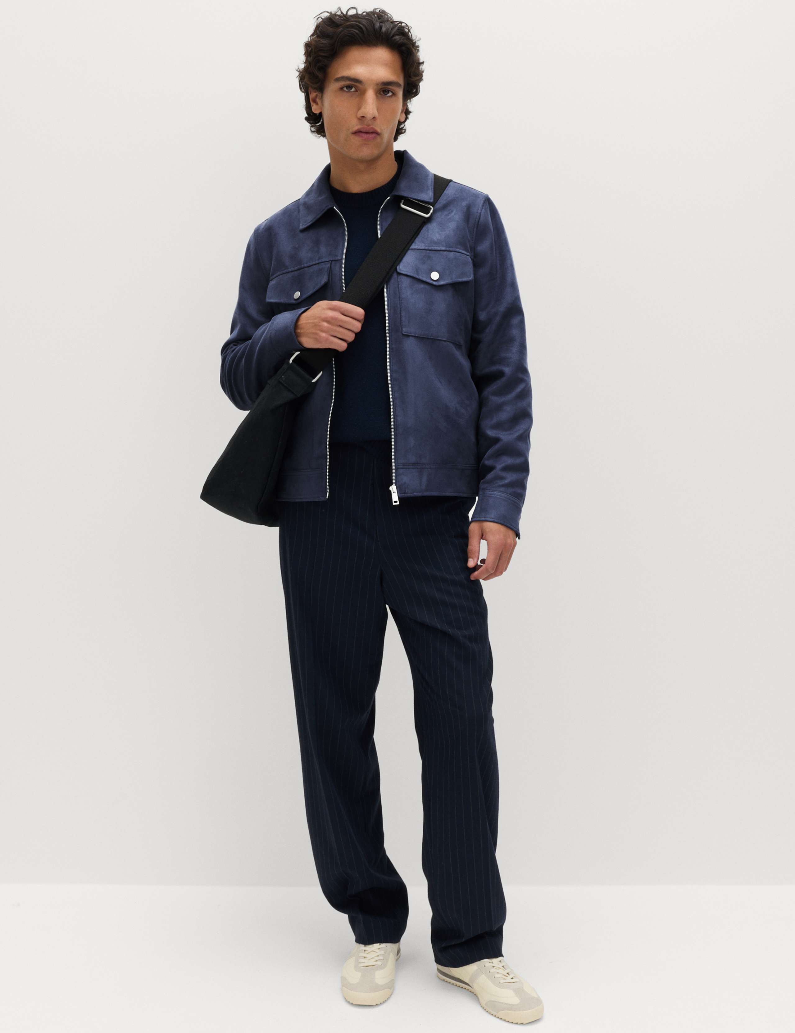 Faux Suede Trucker 5 of 7