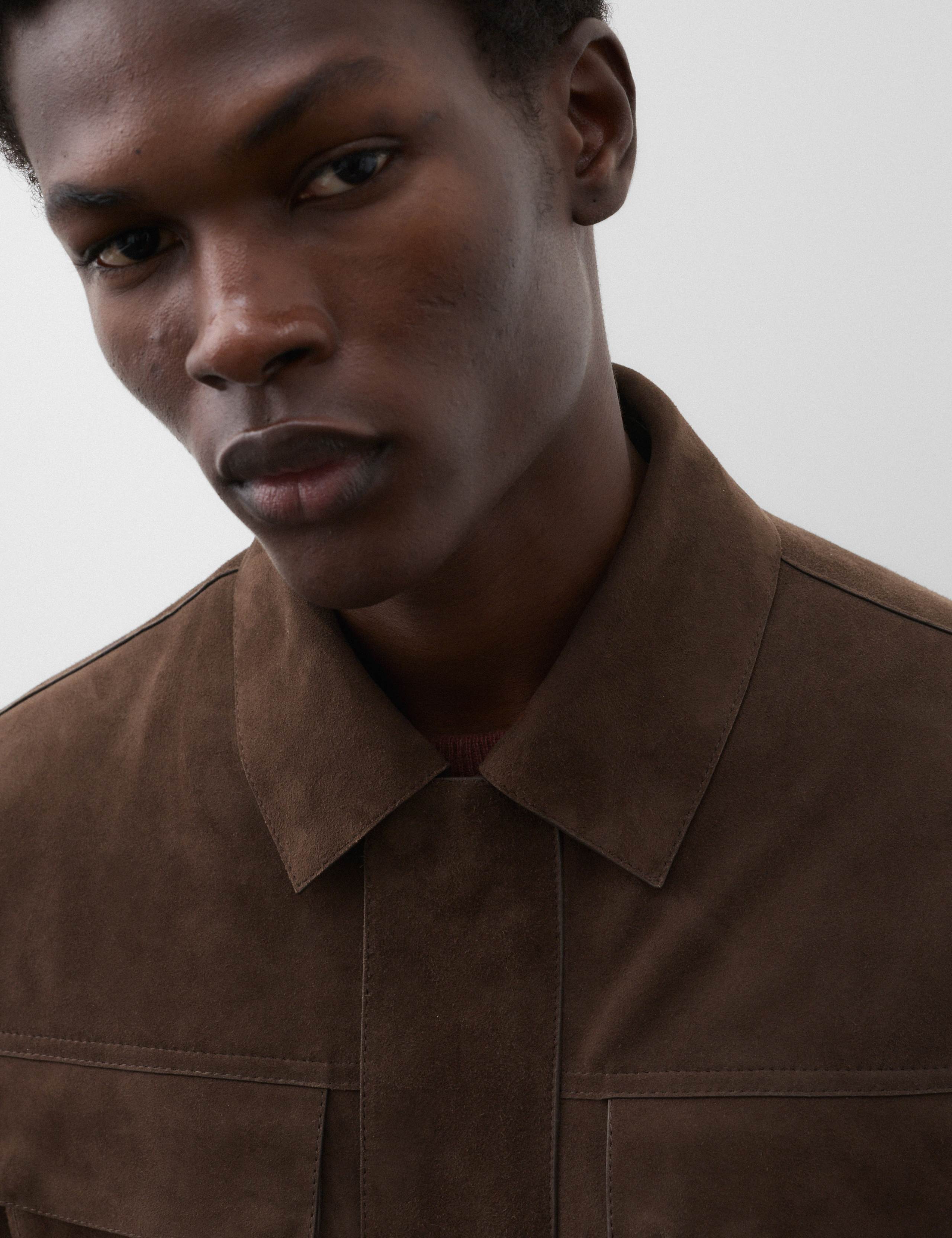 Suede Trucker Jacket 7 of 7
