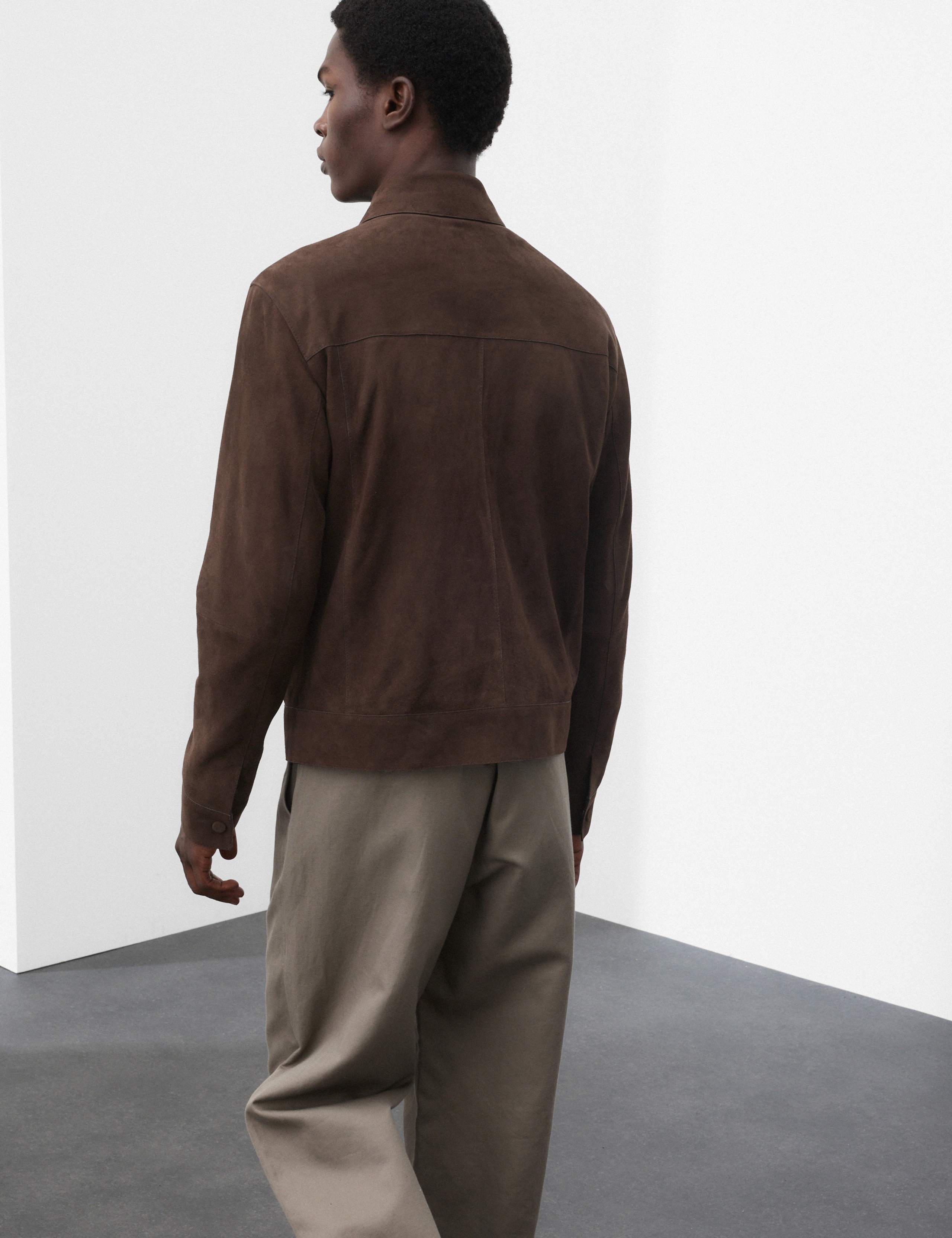 Suede Trucker Jacket 3 of 7