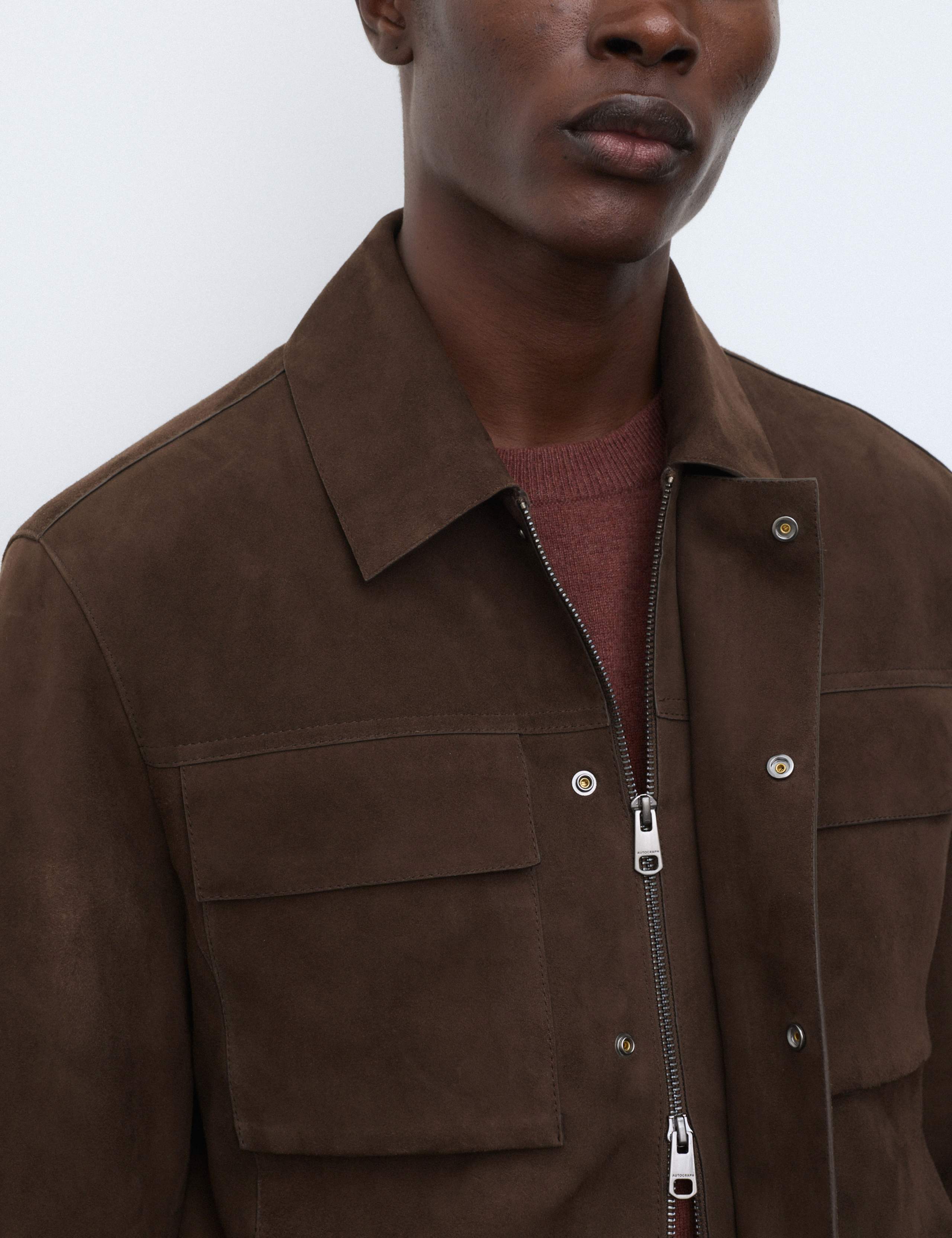 Suede Trucker Jacket 6 of 7