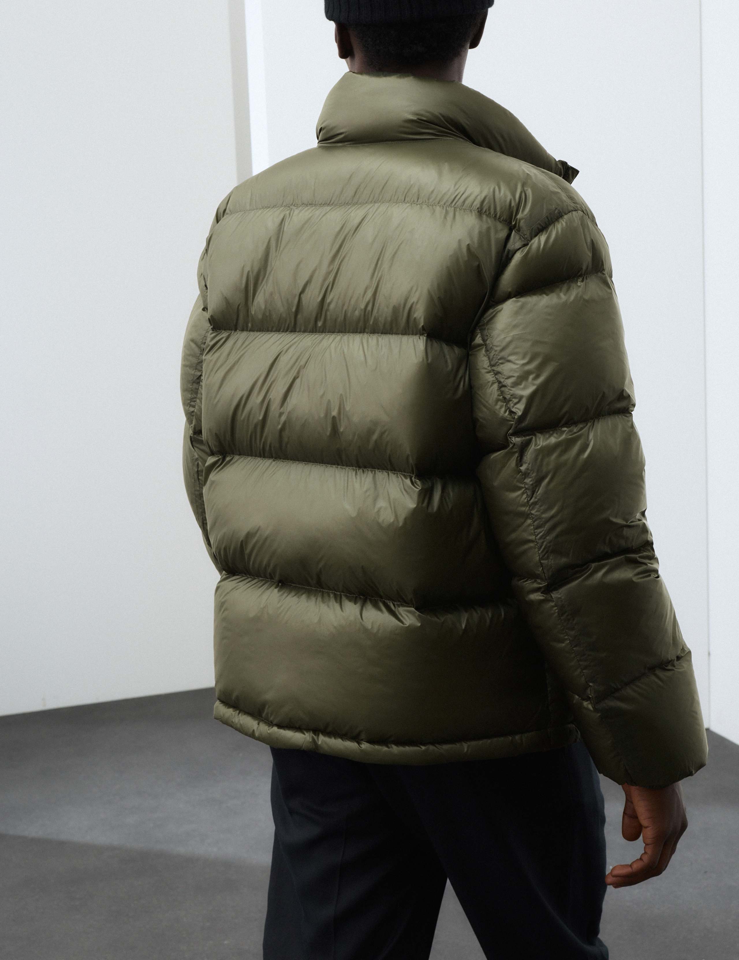 Feather and Down Quilted Puffer Jacket 3 of 7