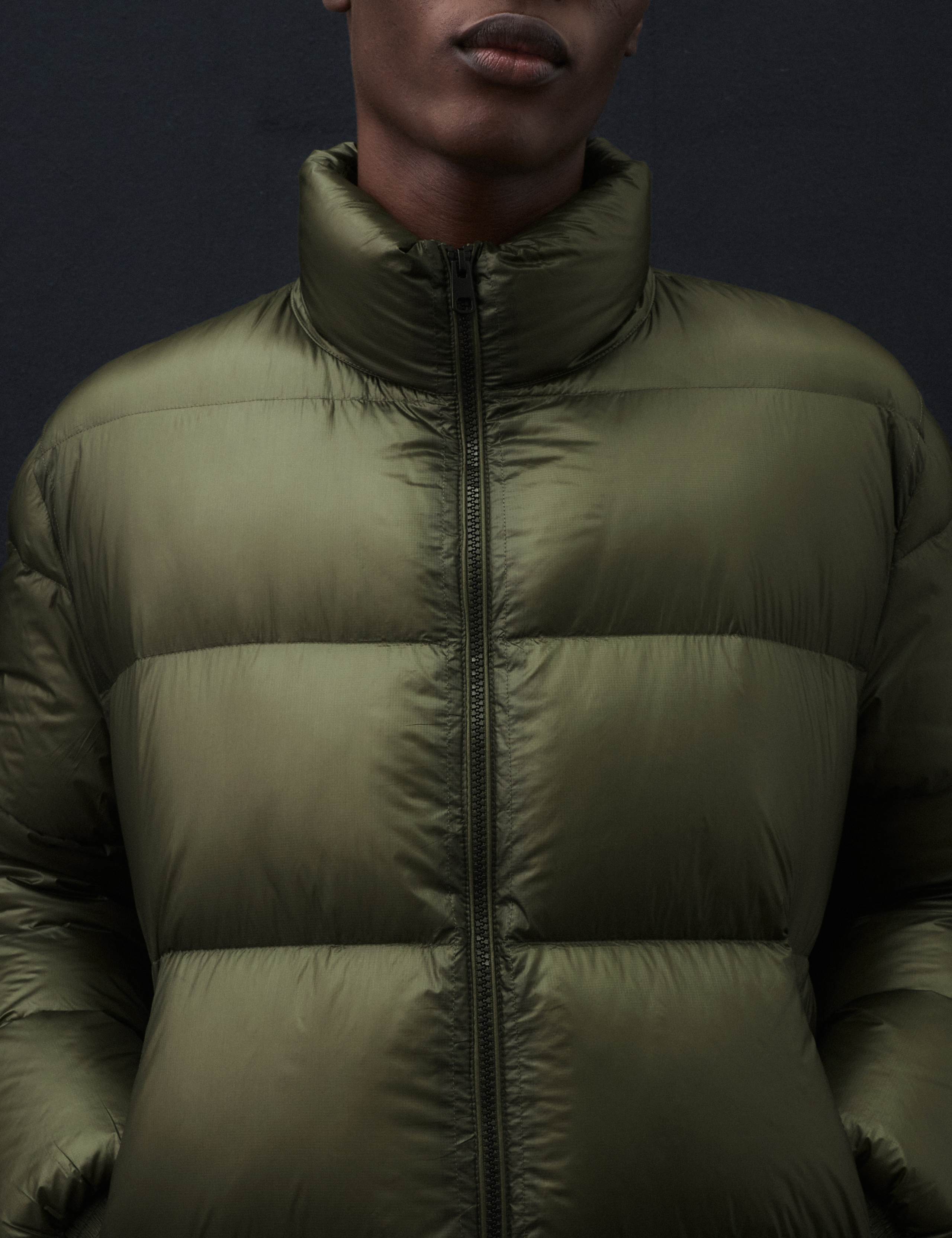 Feather and Down Quilted Puffer Jacket 6 of 7