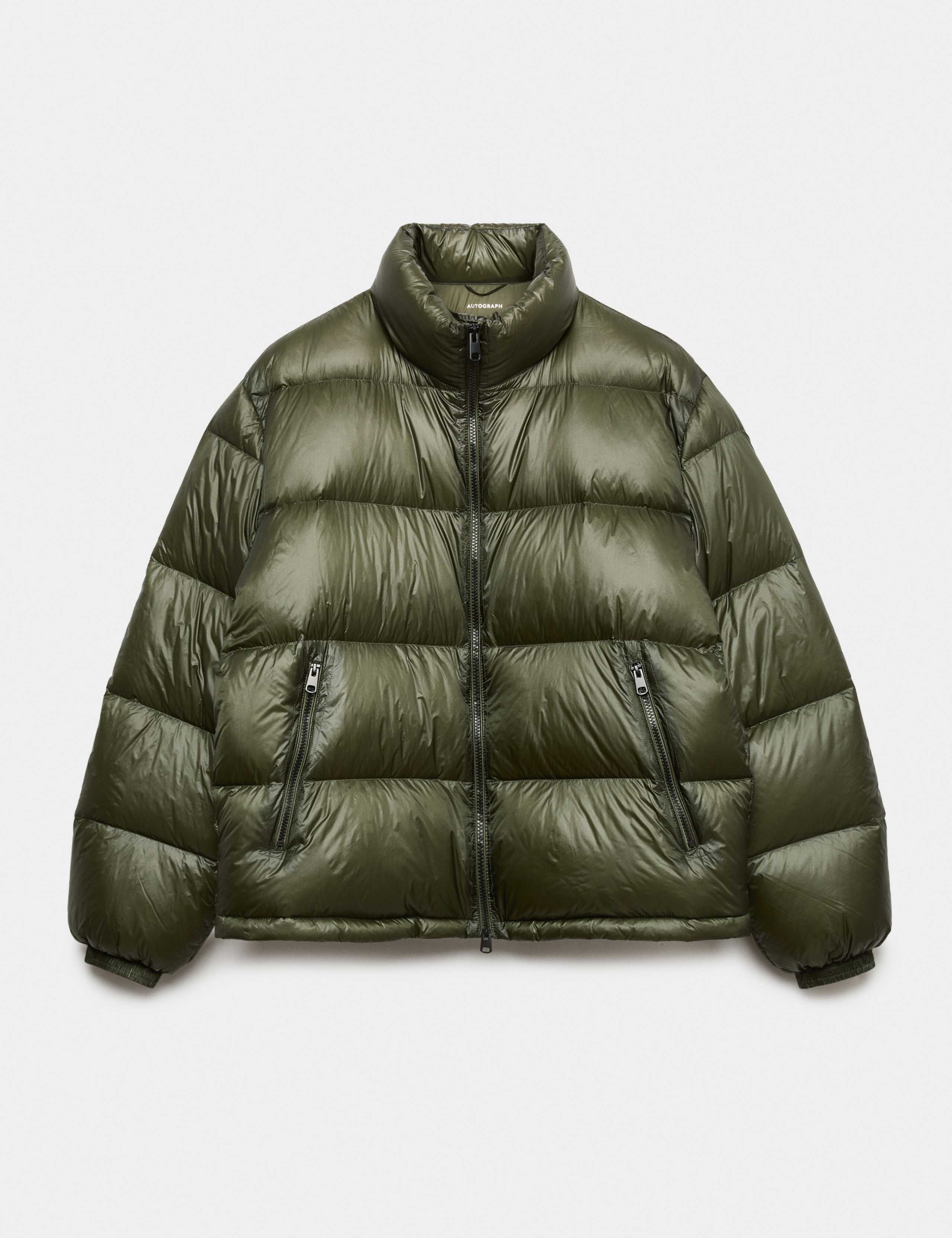 Feather and Down Quilted Puffer Jacket 2 of 7