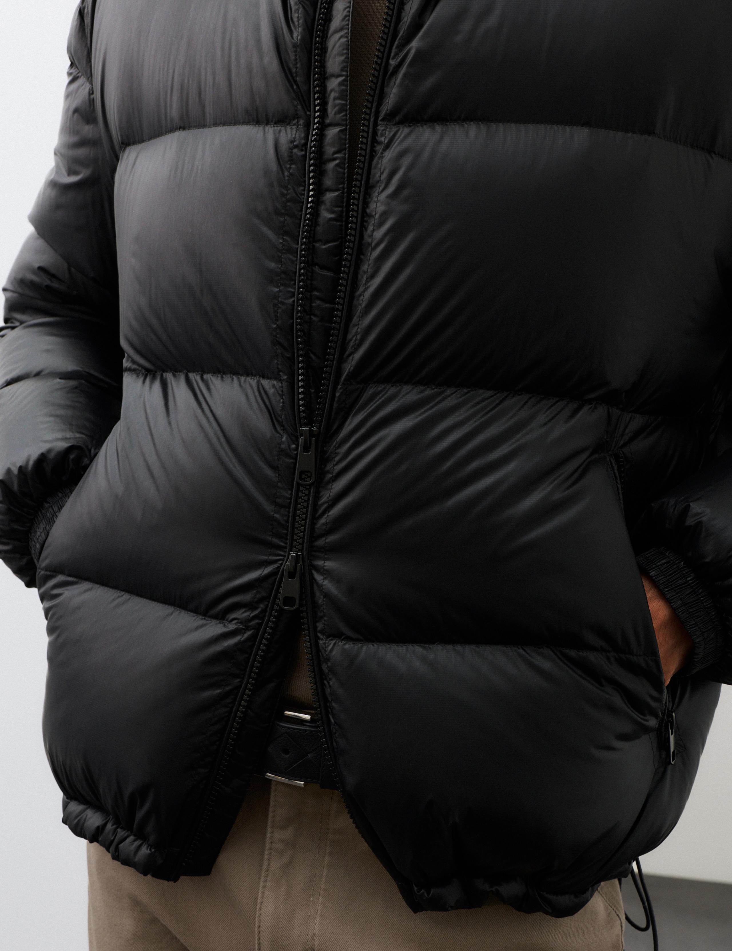 Feather And Down Funnel neck Puffer Jacket 6 of 8