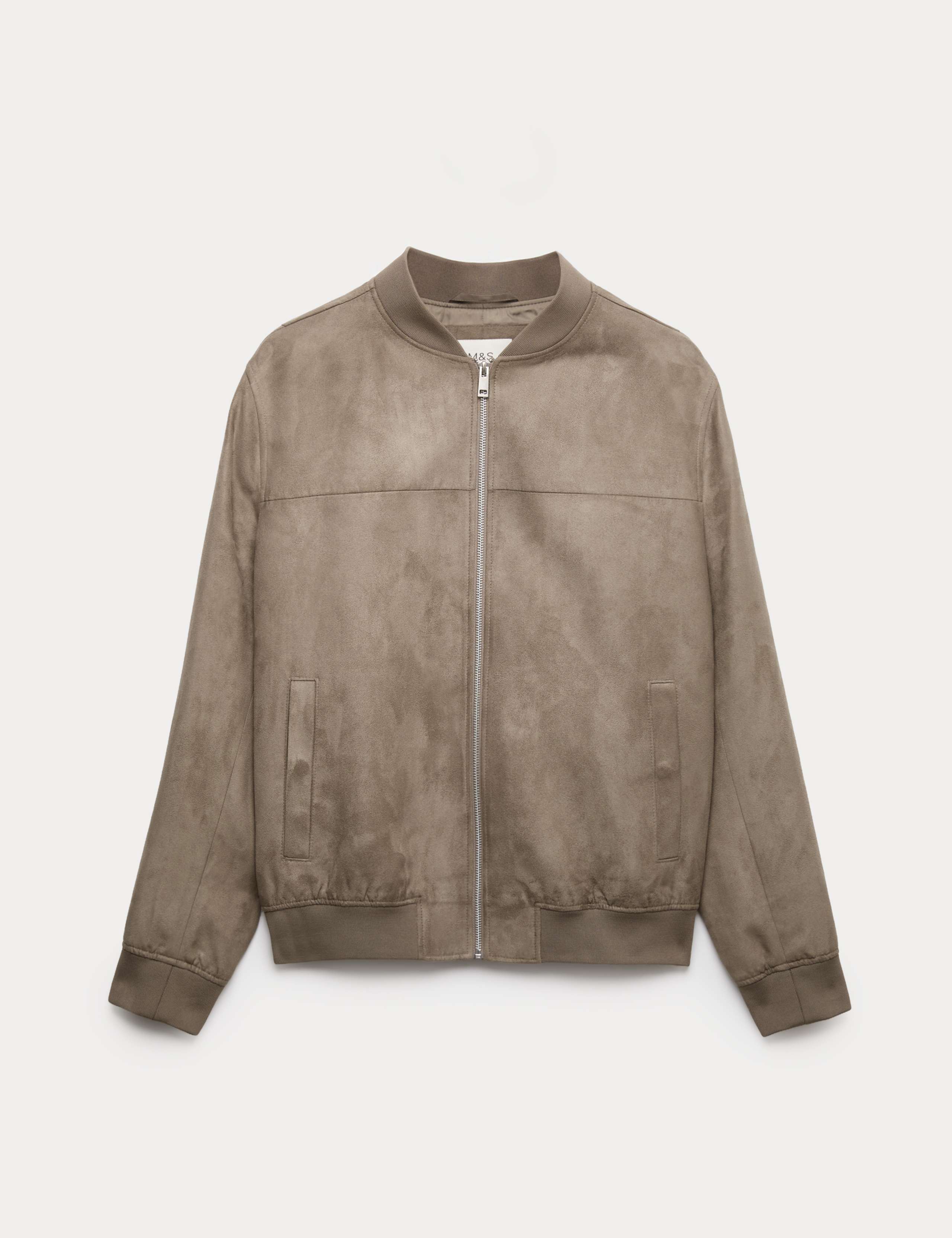 Faux Suede Bomber 2 of 7
